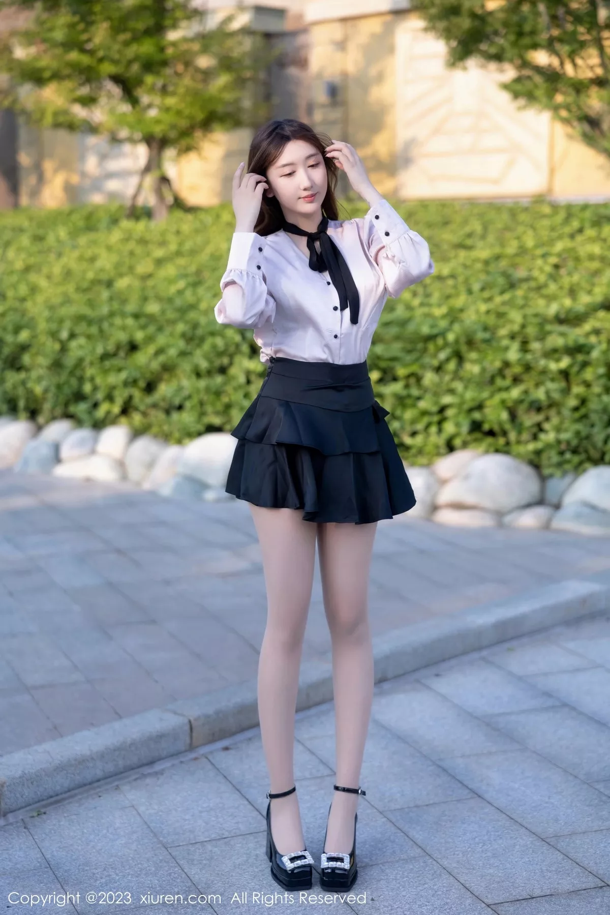 [XiuRen秀人网] 2023.05.11 No.6721 江真真 丝袜美臀 [80P] NO.1