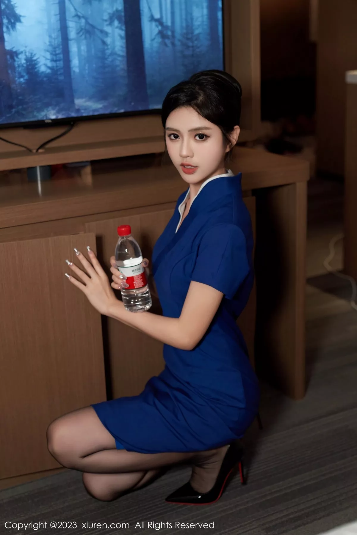 [XiuRen秀人网] 2023.05.11 No.6720 浅浅Danny 制服美腿 [102P] NO.11