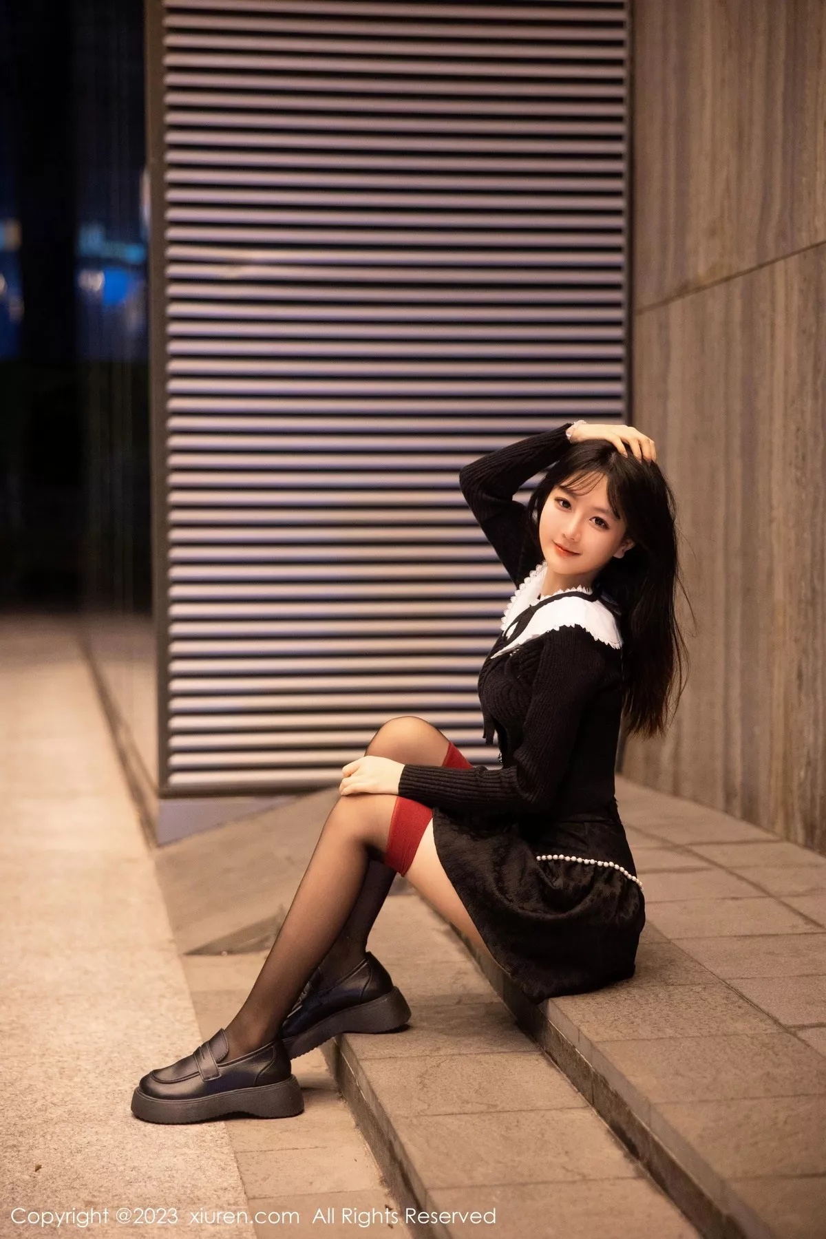 [XiuRen秀人网] 2023.05.11 No.6724 幼幼 黑丝美腿 [80P] NO.7