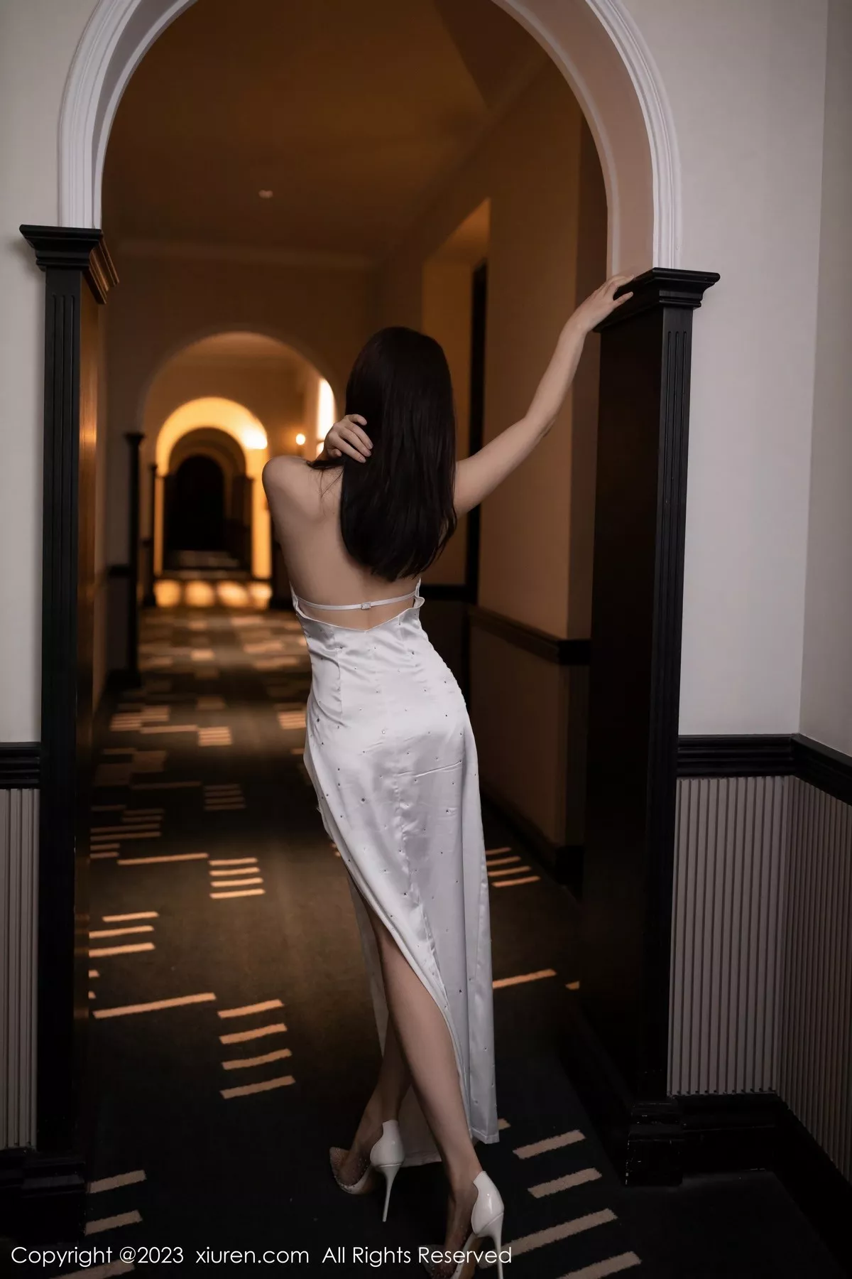 [XiuRen秀人网] 2023.05.12 No.6732 鱼子酱Fish 长裙美臀 [80P] NO.3