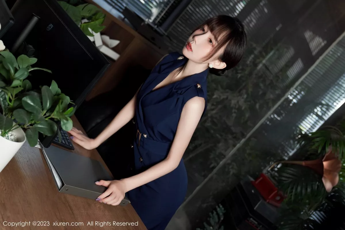 [XiuRen秀人网] 2023.05.15 No.6737 波巧酱 黑丝美腿 [95P] NO.9