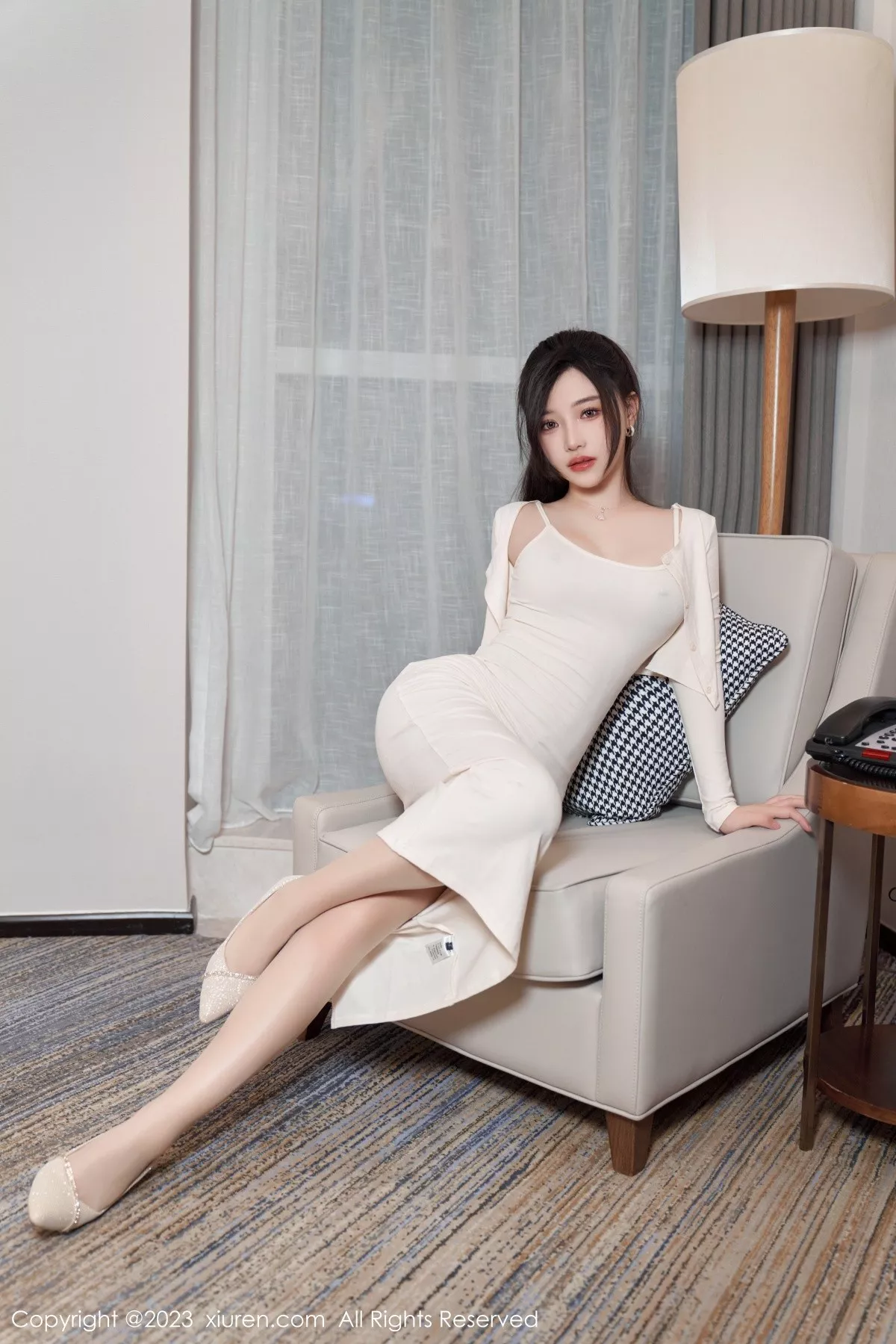 [XiuRen秀人网] 2023.05.18 No.6761 妙可可Cheese 丝袜美腿 [90P] NO.8