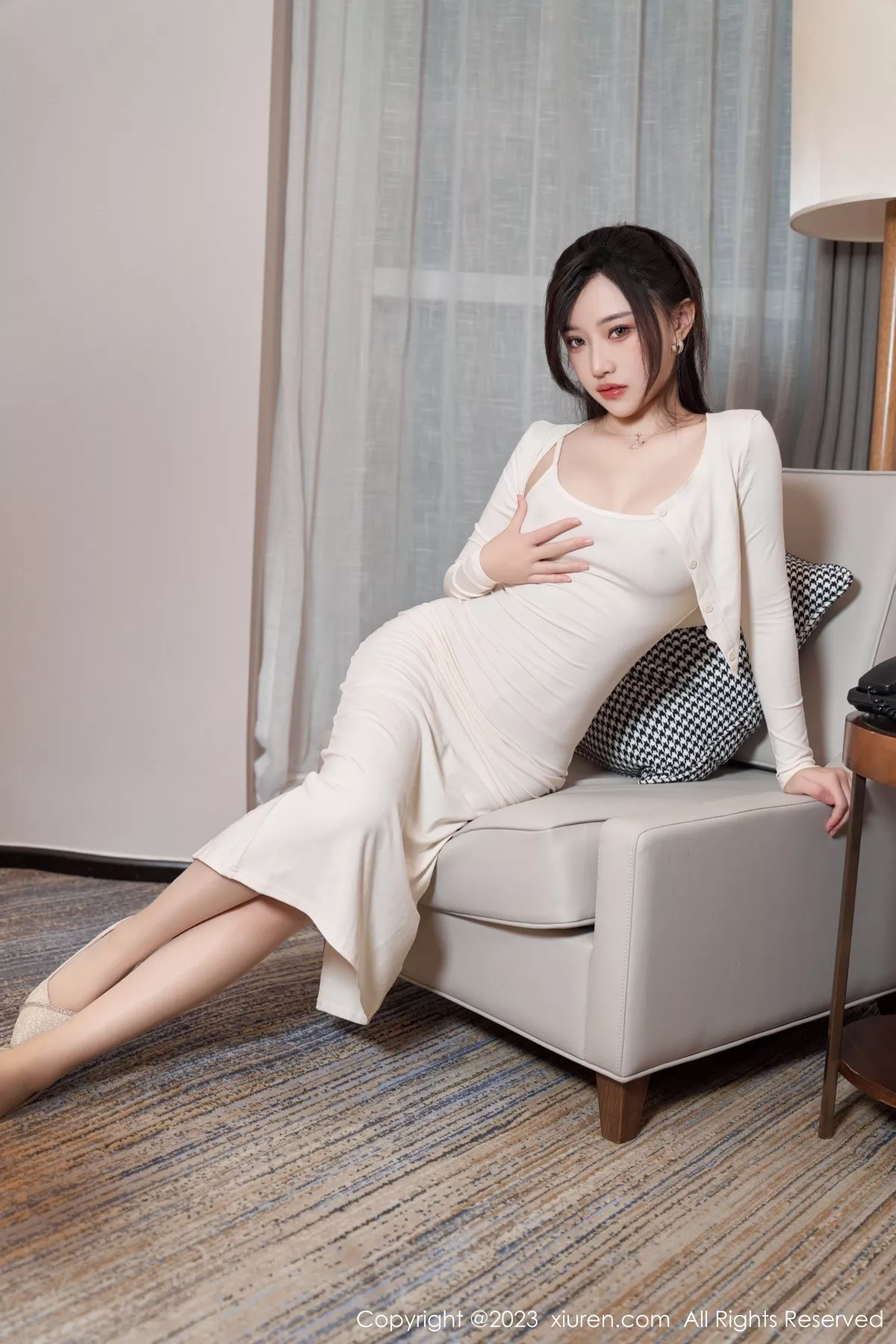 [XiuRen秀人网] 2023.05.18 No.6761 妙可可Cheese 丝袜美腿 [90P] NO.12