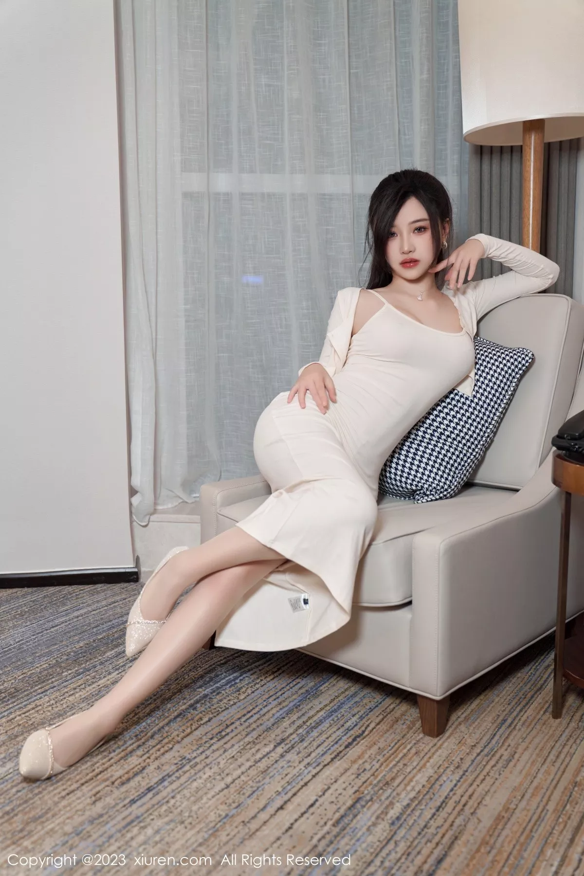 [XiuRen秀人网] 2023.05.18 No.6761 妙可可Cheese 丝袜美腿 [90P] NO.9