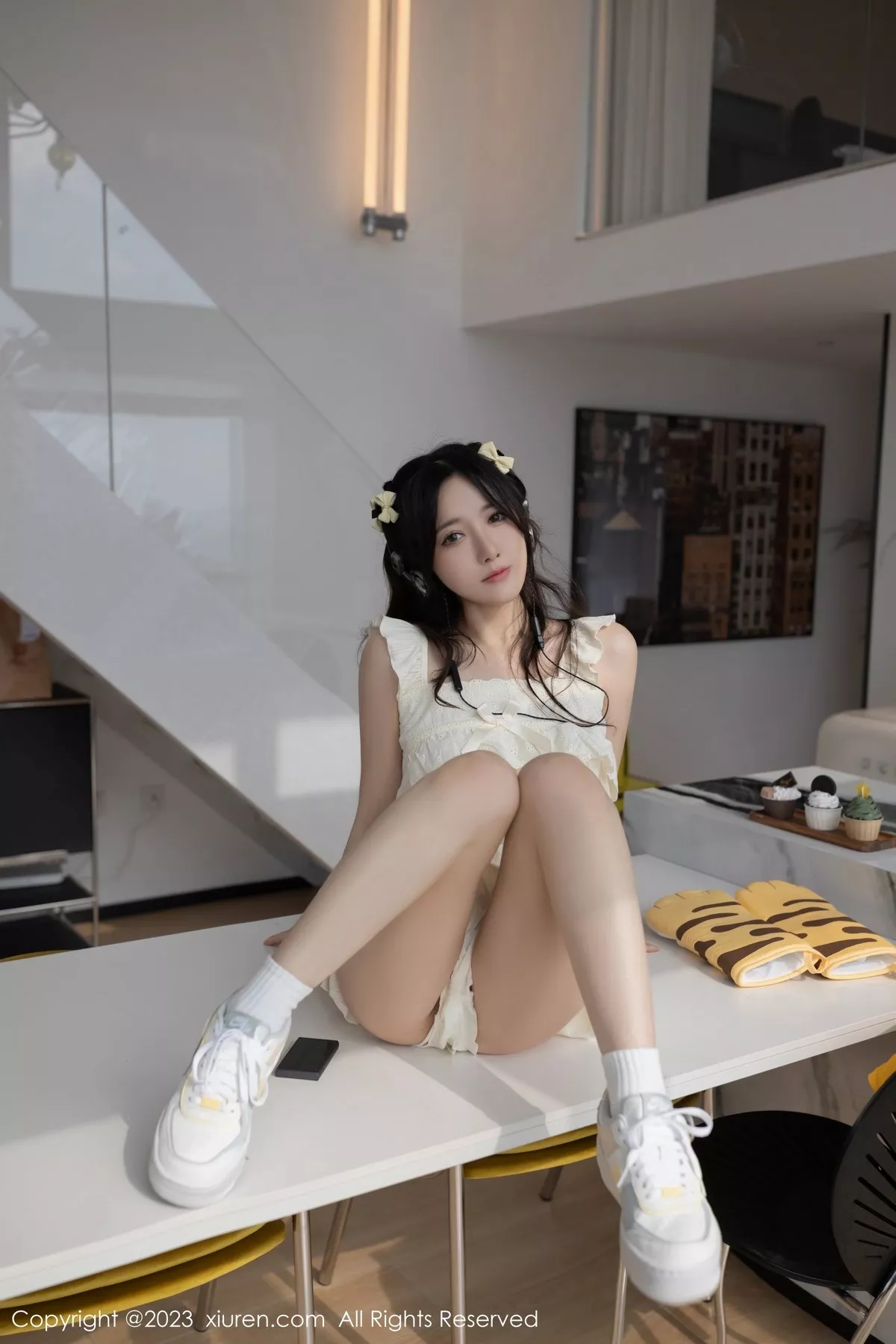 [XiuRen秀人网] 2023.04.21 No.6615 鱼子酱Fish 清爽美腿 [80P] NO.5