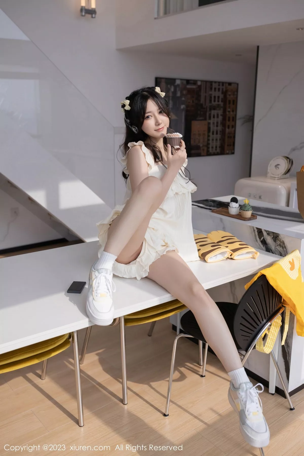 [XiuRen秀人网] 2023.04.21 No.6615 鱼子酱Fish 清爽美腿 [80P] NO.7