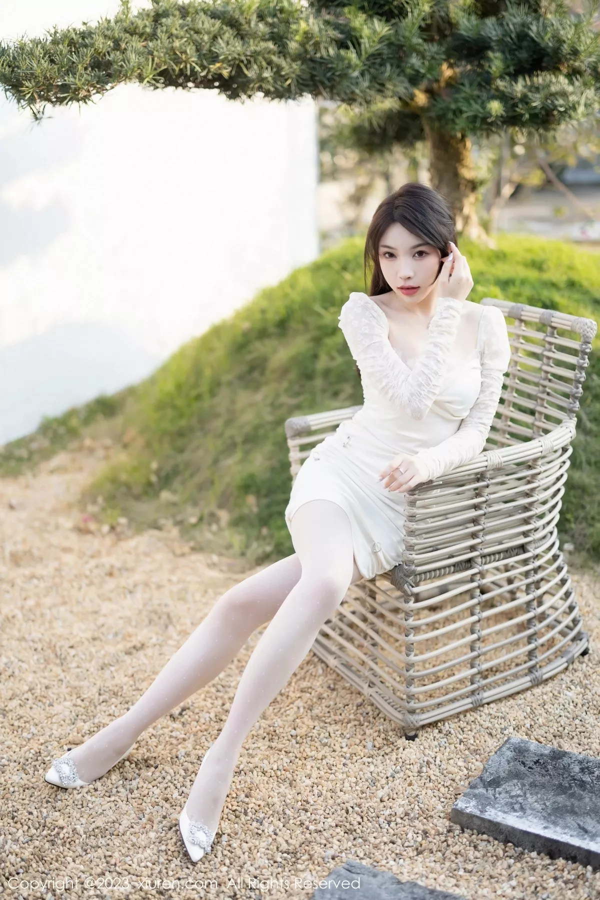 [XiuRen秀人网] 2023.04.21 No.6616 徐莉芝Booty 丝袜美腿 [87P] NO.3