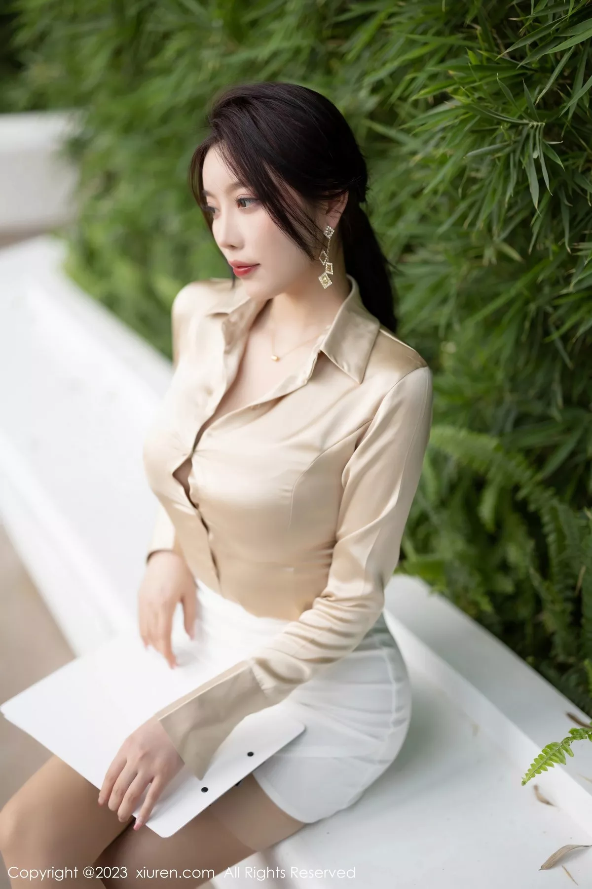 [XiuRen秀人网] 2023.04.23 No.6620 杨晨晨Yome 美臀短裙 [91P] NO.7