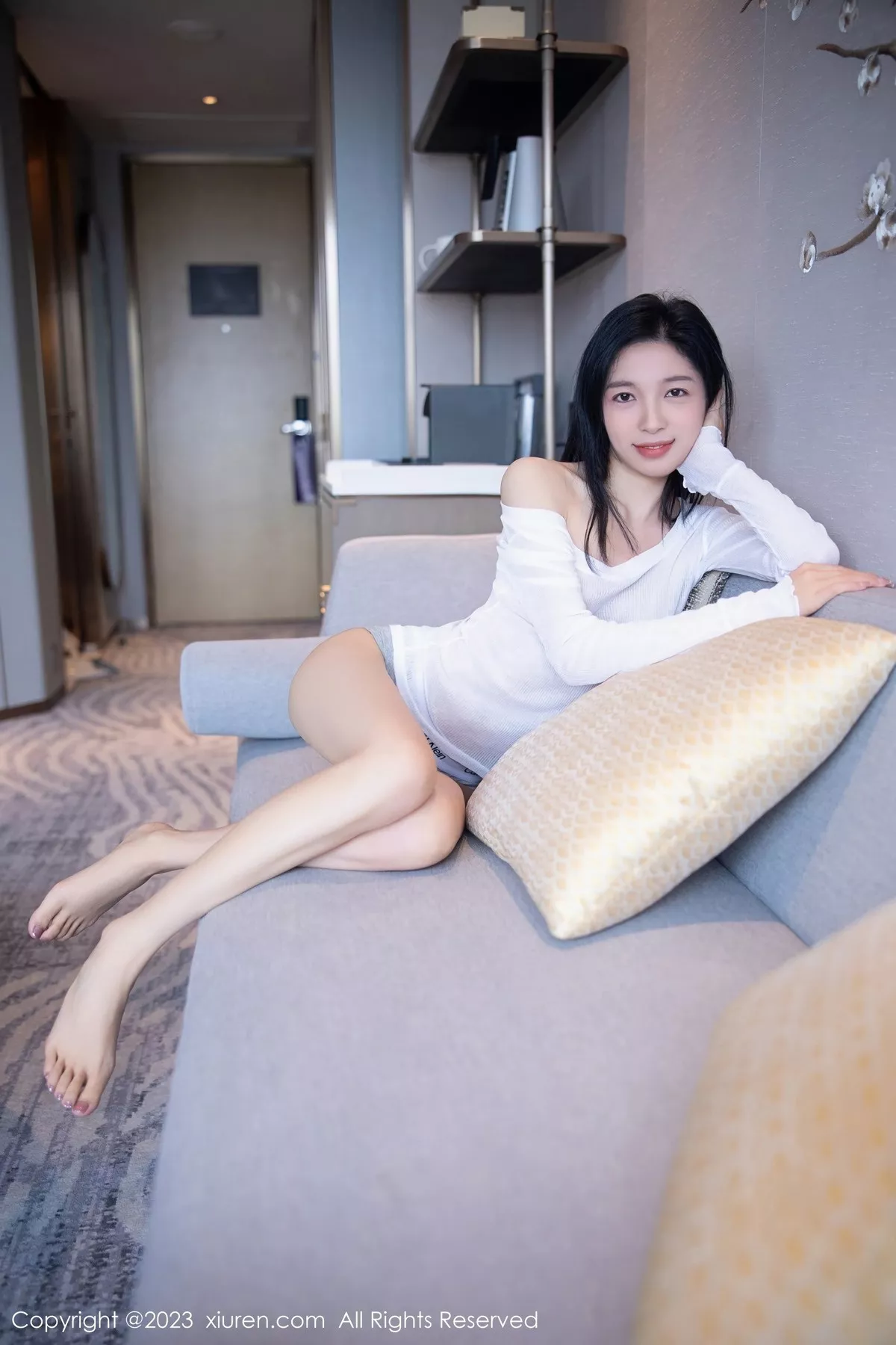 [XiuRen秀人网] 2023.04.23 No.6619 茜茜Kimi 清纯美腿 [96P] NO.7