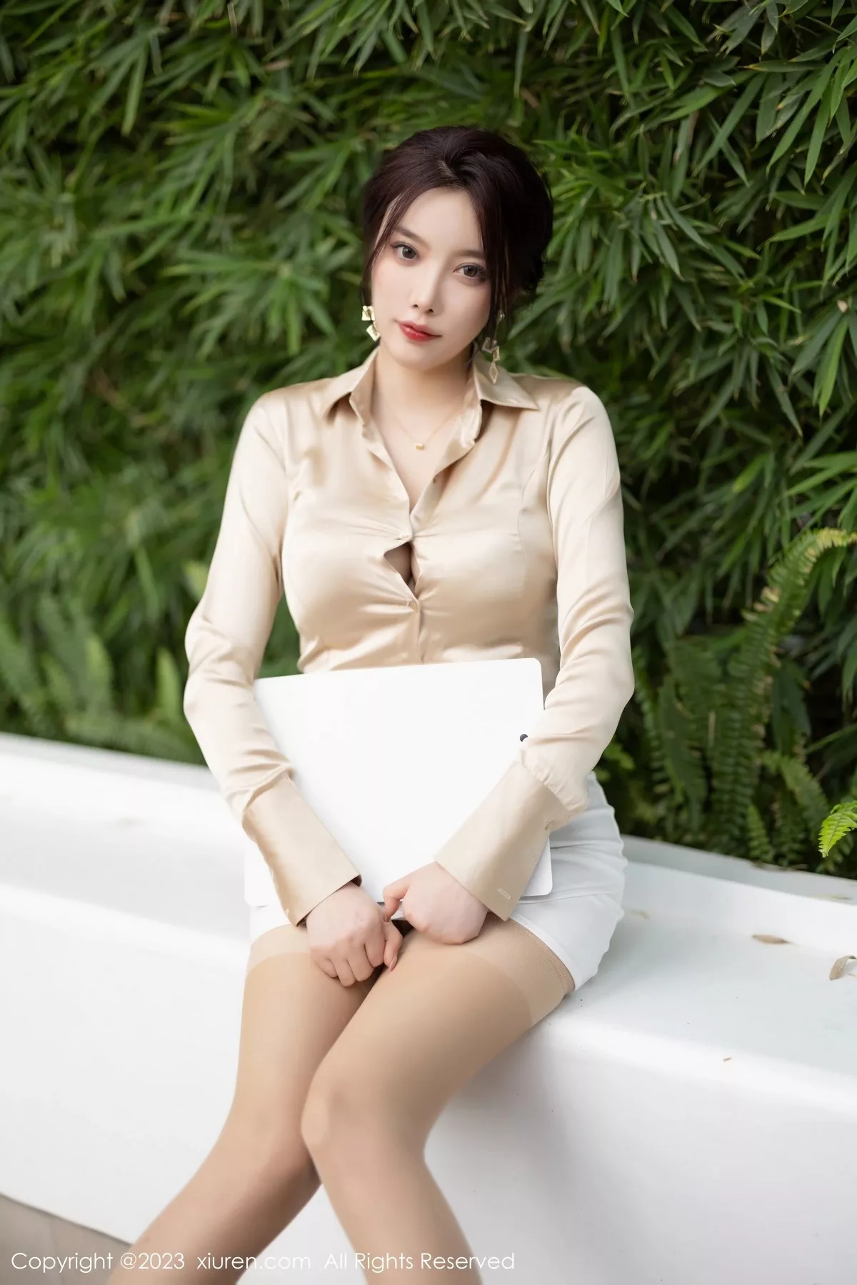 [XiuRen秀人网] 2023.04.23 No.6620 杨晨晨Yome 美臀短裙 [91P] NO.5