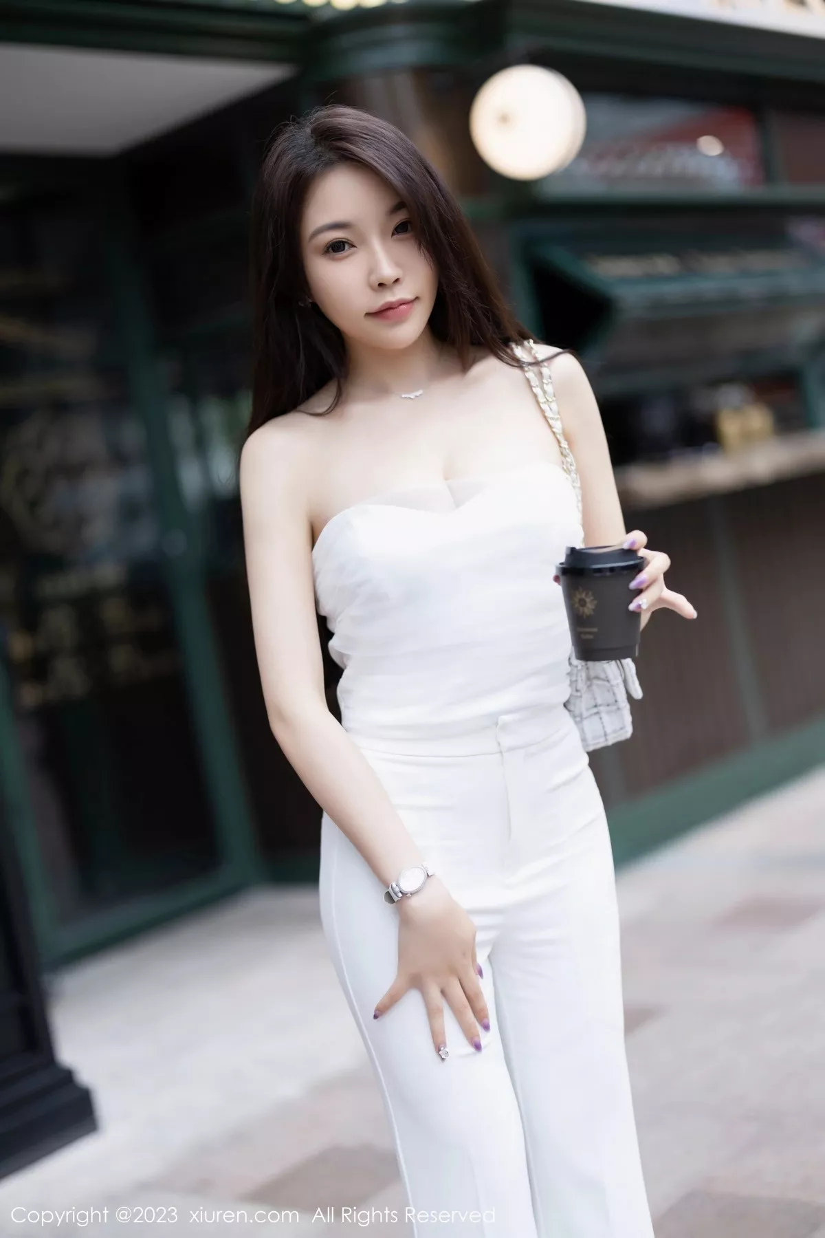 [XiuRen秀人网] 2023.04.24 No.6628 徐莉芝Booty 时尚美腿 [82P] NO.9