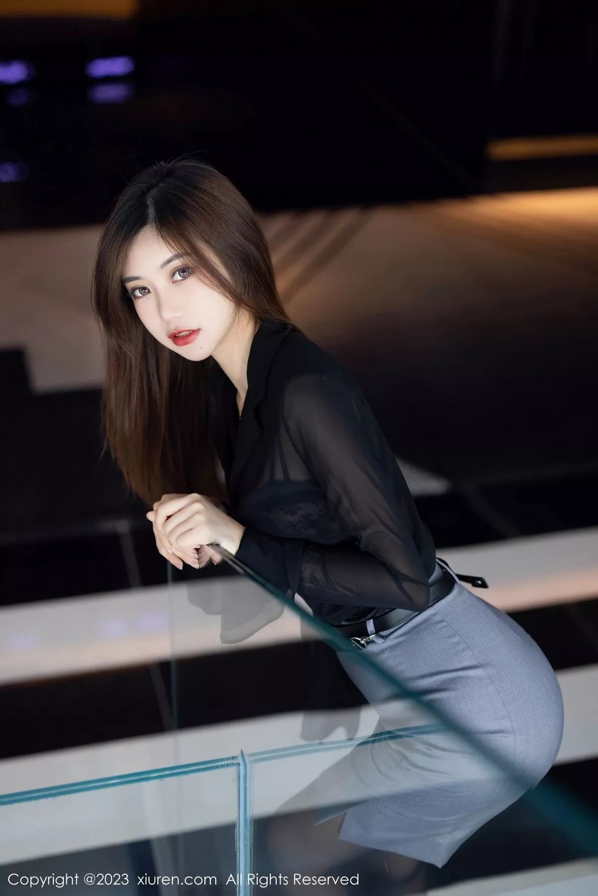 [XiuRen秀人网] 2023.05.19 No.6770 绮里嘉ula 短裙黑丝 [93P] NO.5