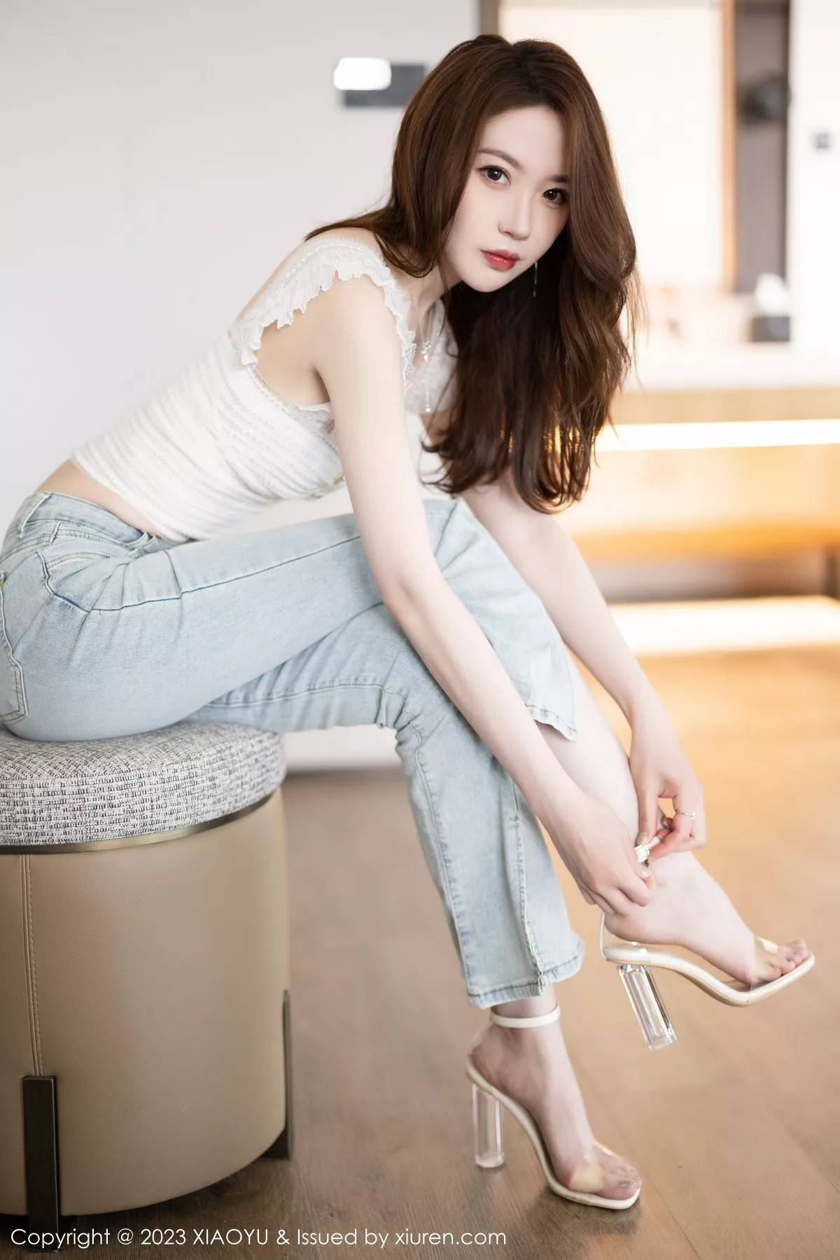 [XIAOYU语画界] 2023.05.31 VOL.1039 梦心玥 牛仔裤美腿 [96P] NO.4