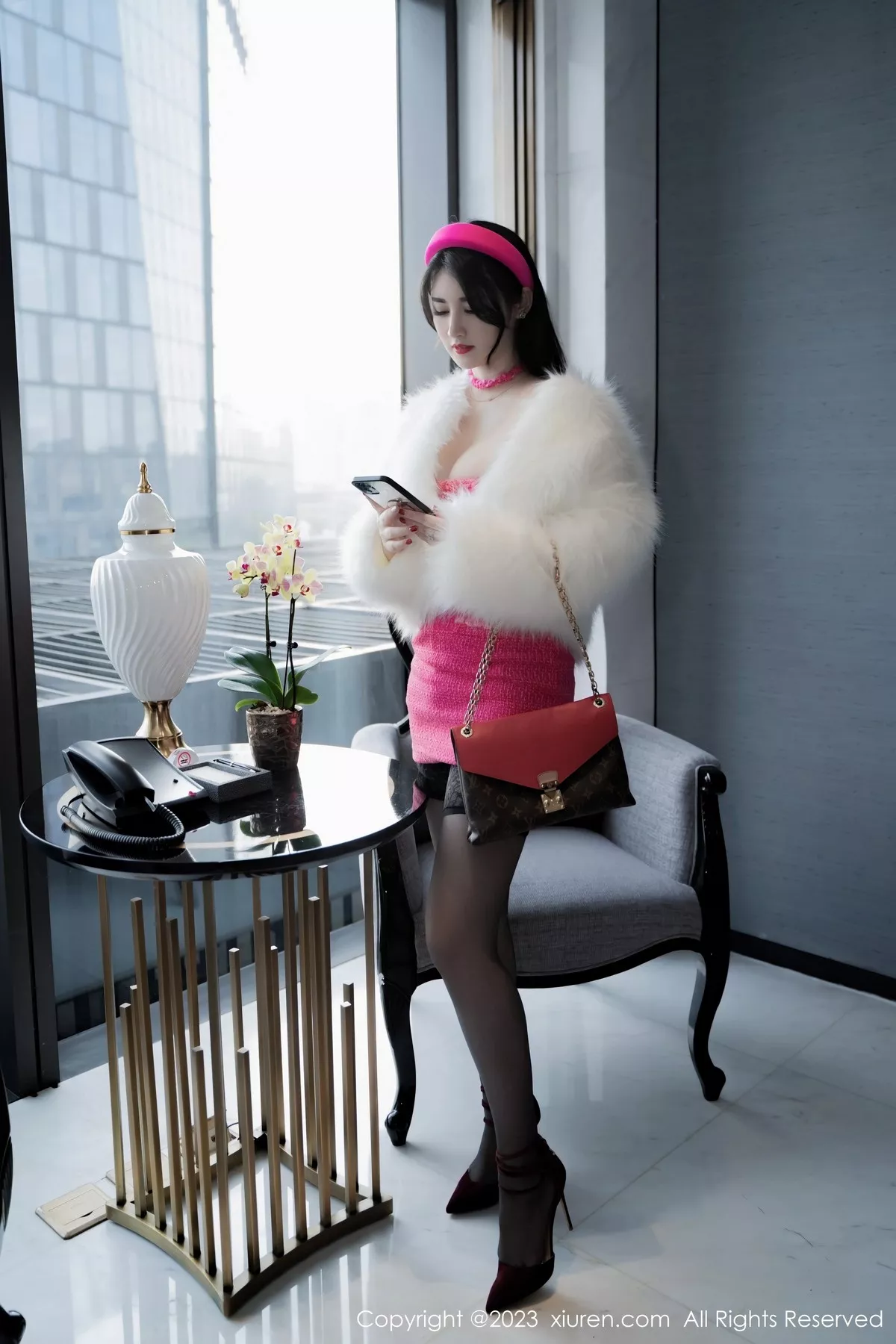 [XiuRen秀人网] 2023.05.31 No.6830 诗诗kiki 黑丝美臀 [49P] NO.8