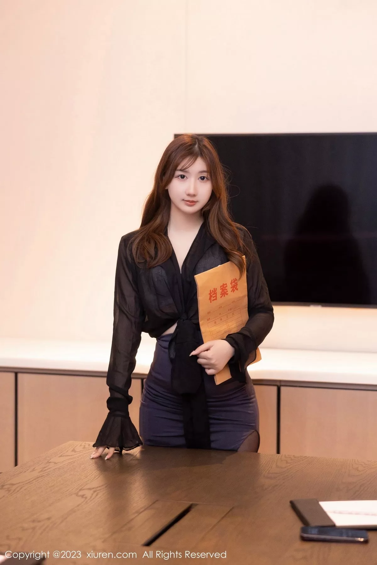 [XiuRen秀人网] 2023.06.02 No.6848 江真真 黑丝美腿 [78P] NO.1