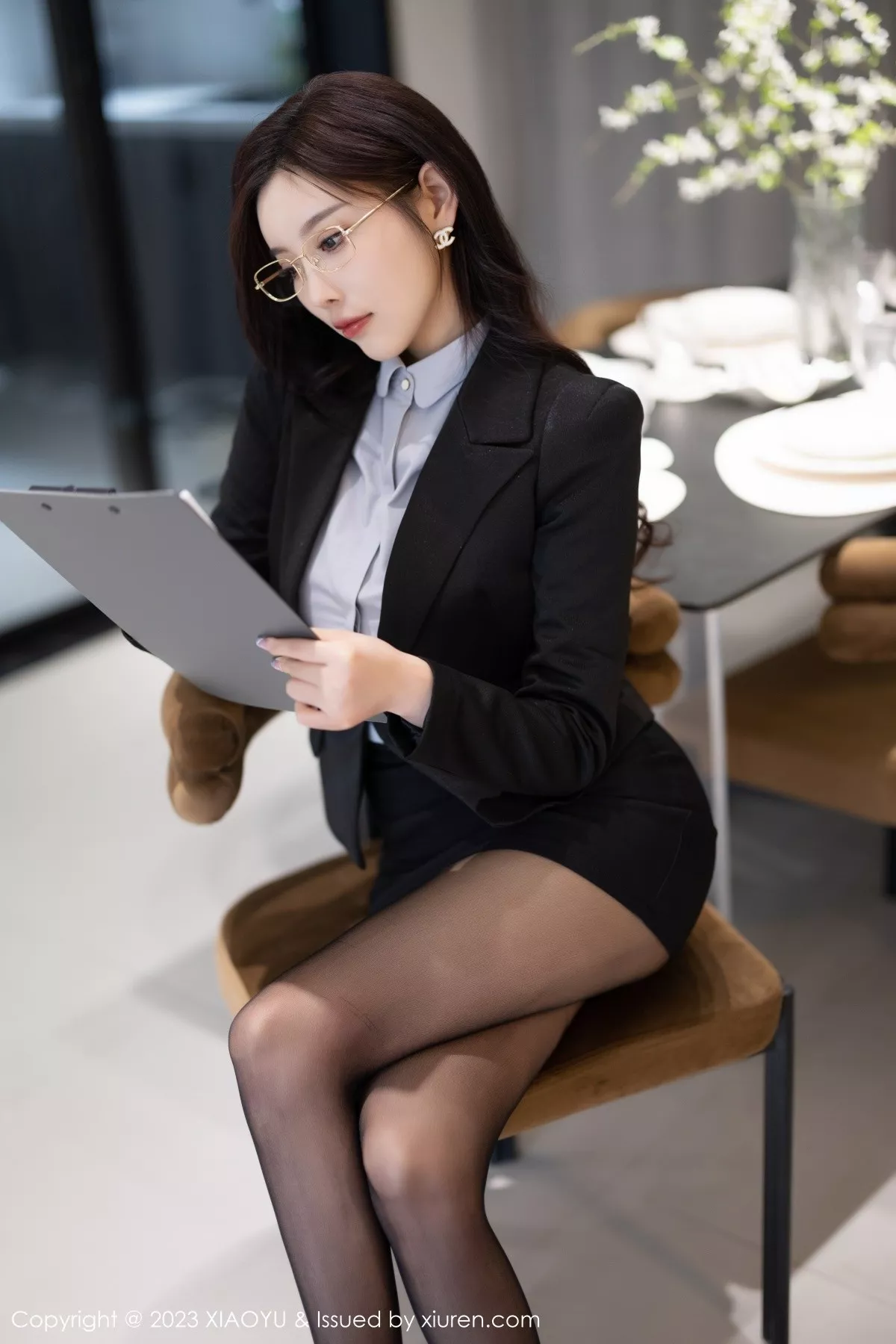 [XIAOYU语画界] 2023.06.02 VOL.1041 杨晨晨Yome 美臀黑丝 [100P] NO.7