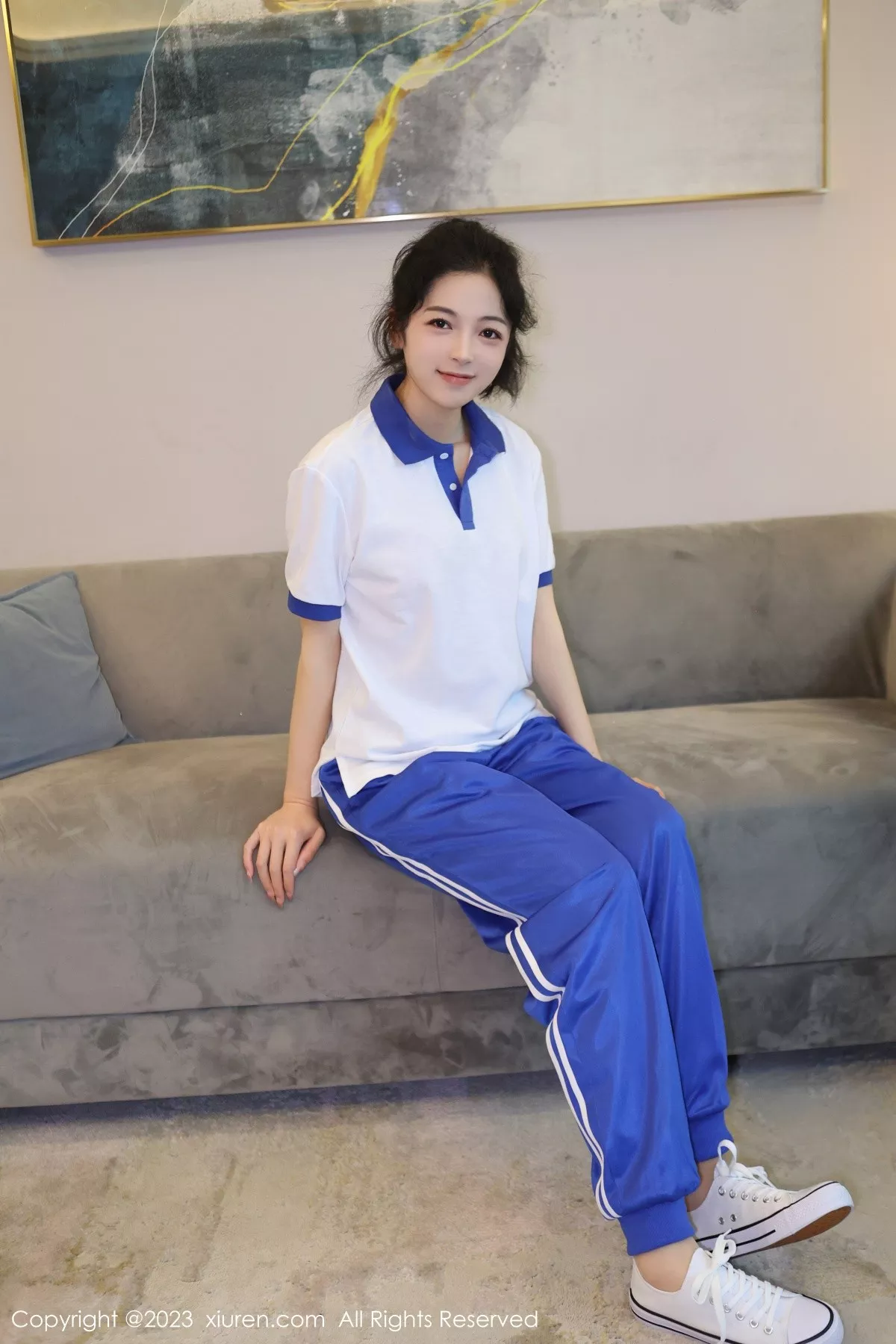 [XiuRen秀人网] 2023.06.05 No.6855 茜茜Kimi 学妹装美腿 [85P] NO.5