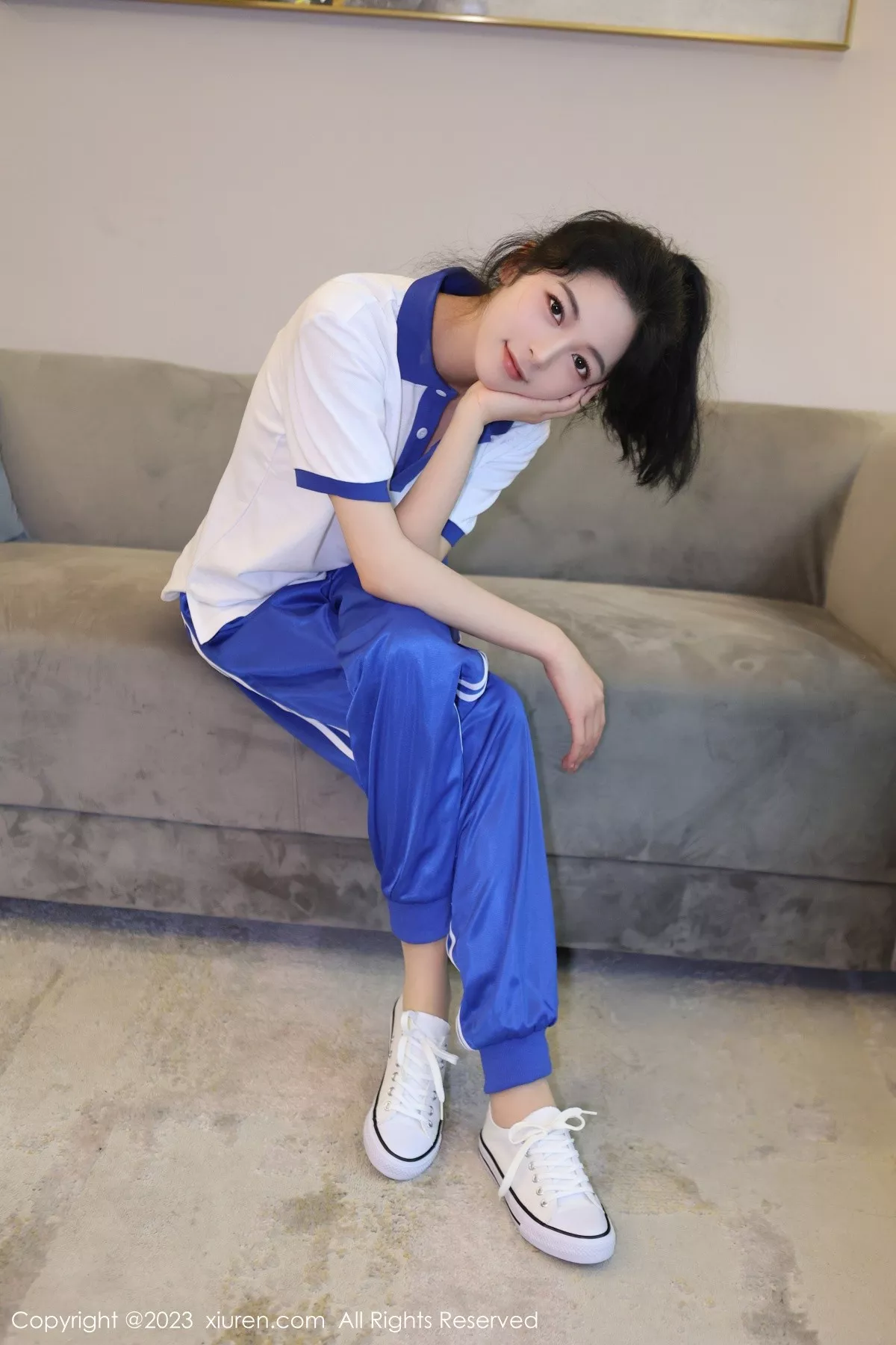 [XiuRen秀人网] 2023.06.05 No.6855 茜茜Kimi 学妹装美腿 [85P] NO.6