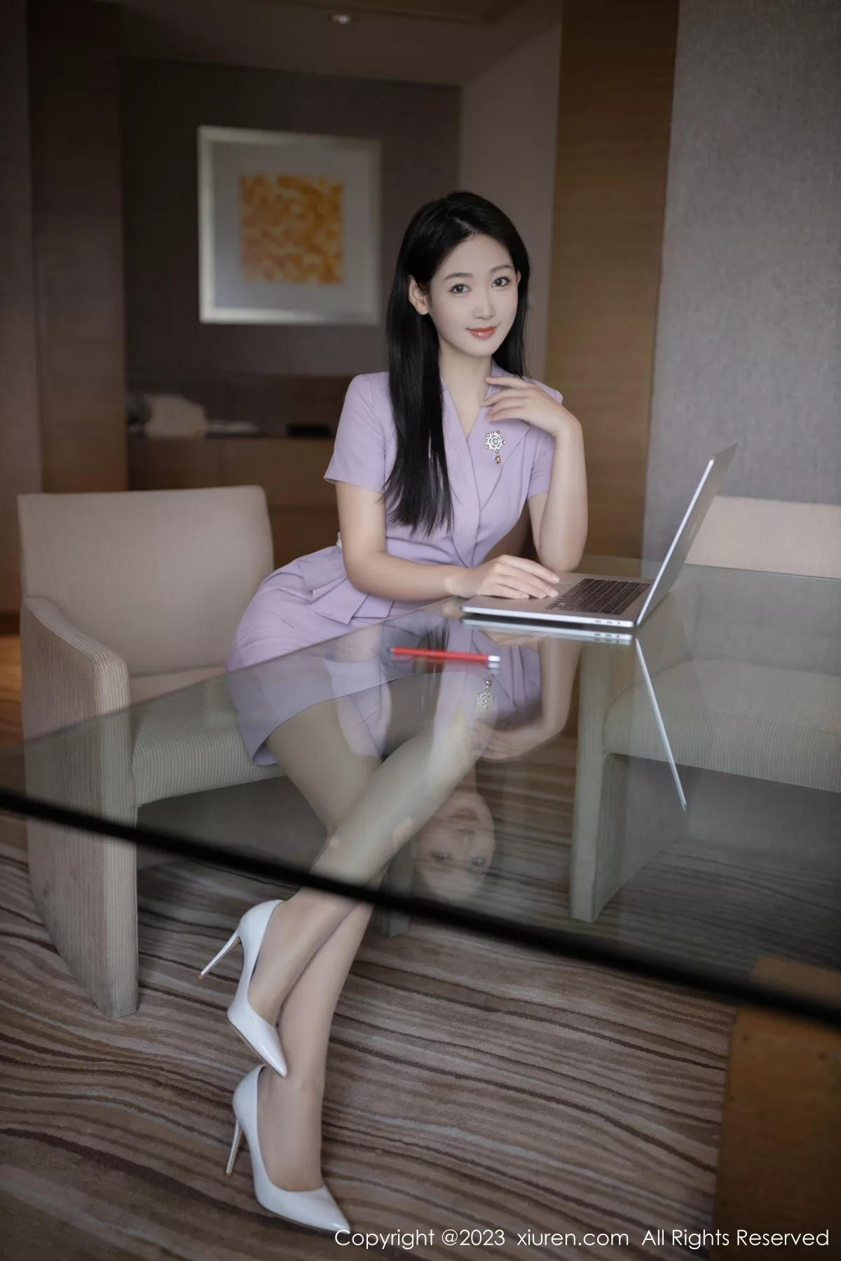 [XiuRen秀人网] 2023.06.05 No.6859 唐安琪 丝袜美腿 [80P] NO.7