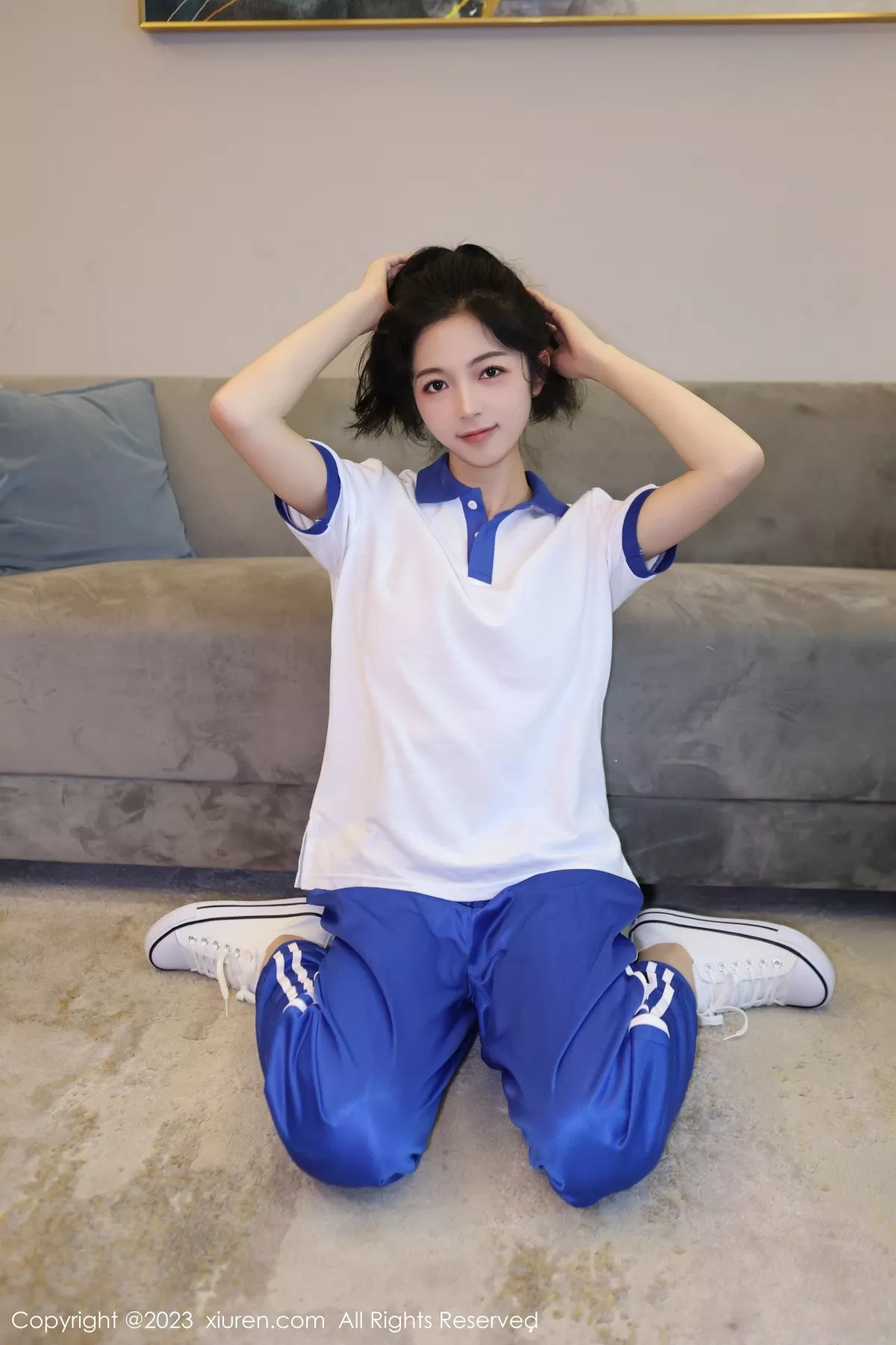 [XiuRen秀人网] 2023.06.05 No.6855 茜茜Kimi 学妹装美腿 [85P] NO.7