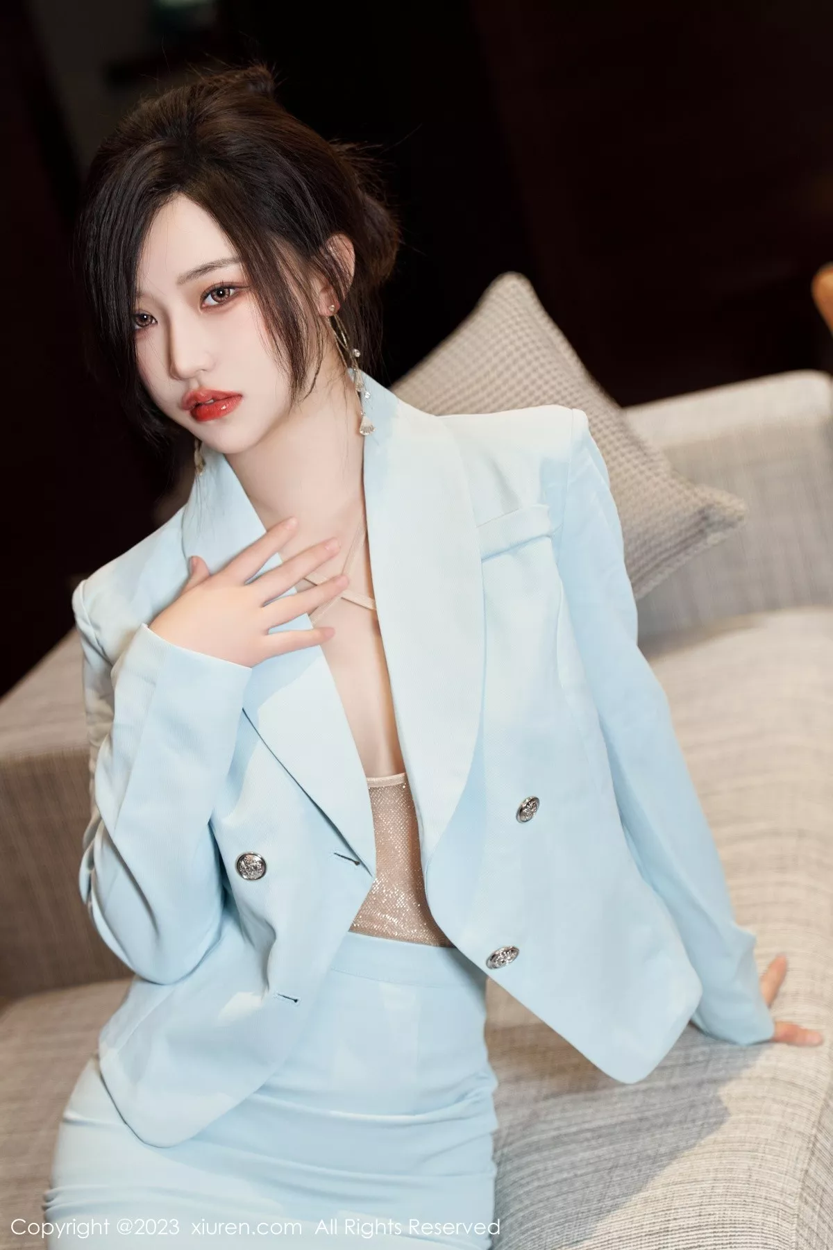 [XiuRen秀人网] 2023.06.05 No.6857 妙可可Cheese 妩媚美臀 [75P] NO.8