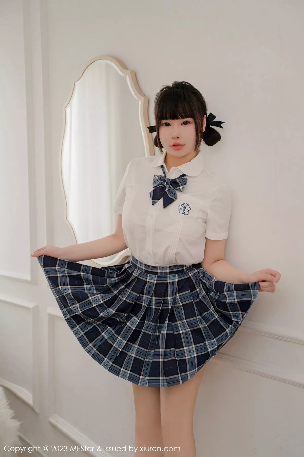 [MFStar模范学院] 2023.05.22 VOL.621 水塔塔 美腿睡裙 [60P] NO.2