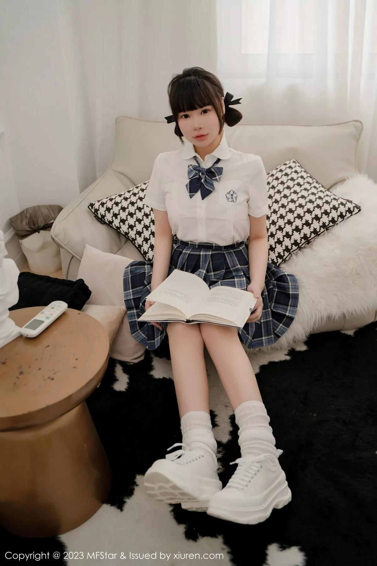 [MFStar模范学院] 2023.05.22 VOL.621 水塔塔 美腿睡裙 [60P] NO.5