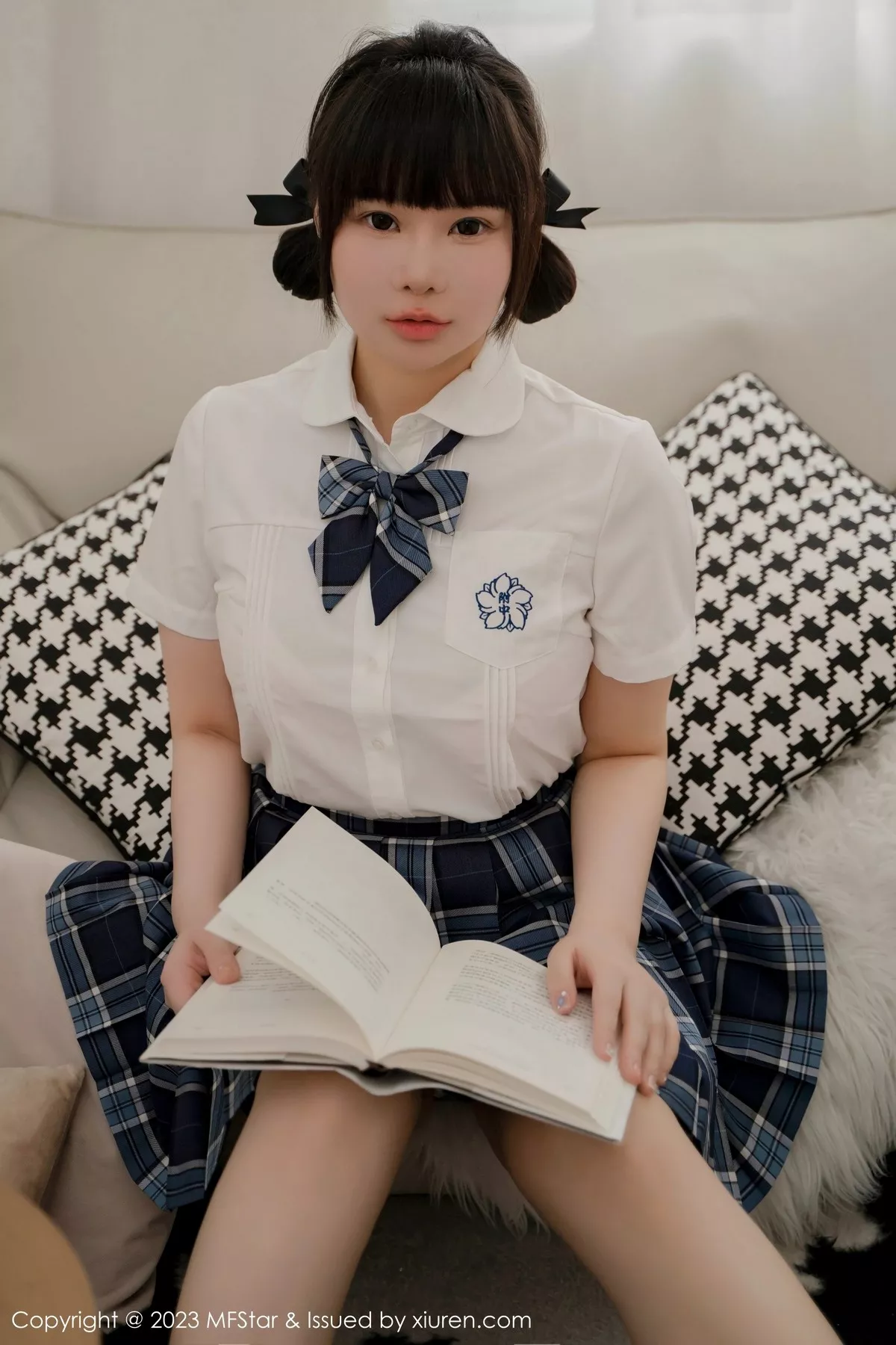 [MFStar模范学院] 2023.05.22 VOL.621 水塔塔 美腿睡裙 [60P] NO.6