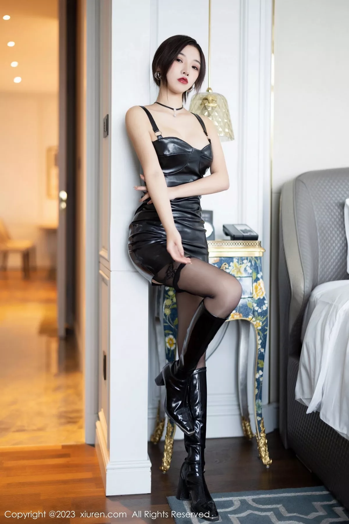 [XiuRen秀人网] 2023.05.22 No.6779 妙可可Cheese 黑丝美腿 [80P] NO.9