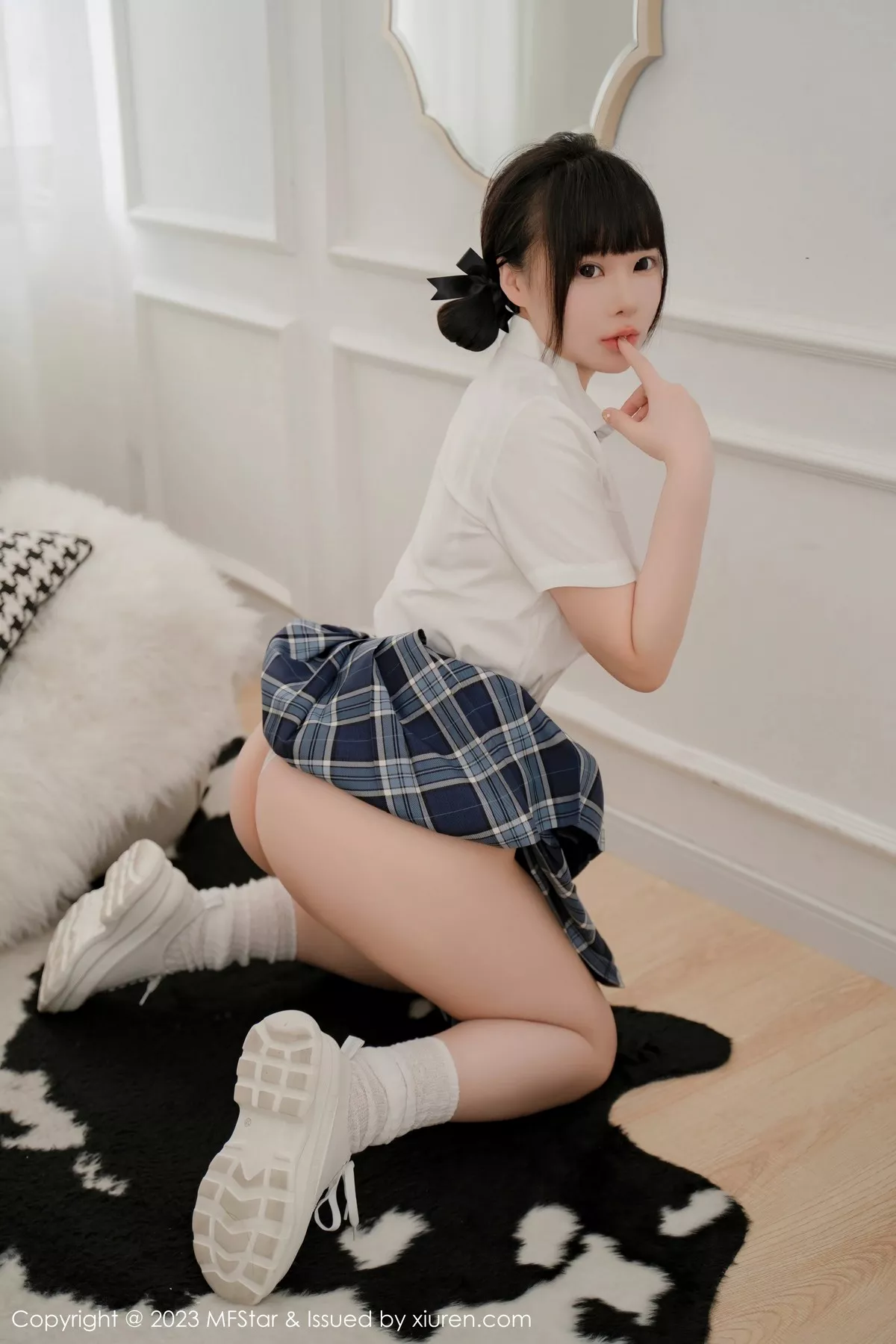 [MFStar模范学院] 2023.05.22 VOL.621 水塔塔 美腿睡裙 [60P] NO.4