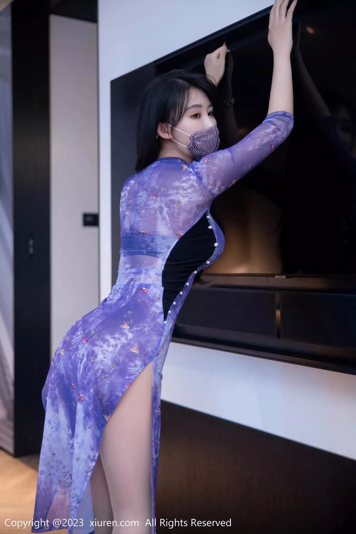 [XiuRen秀人网] 2023.06.08 No.6876 司柠 美腿长裙 [56P] NO.7