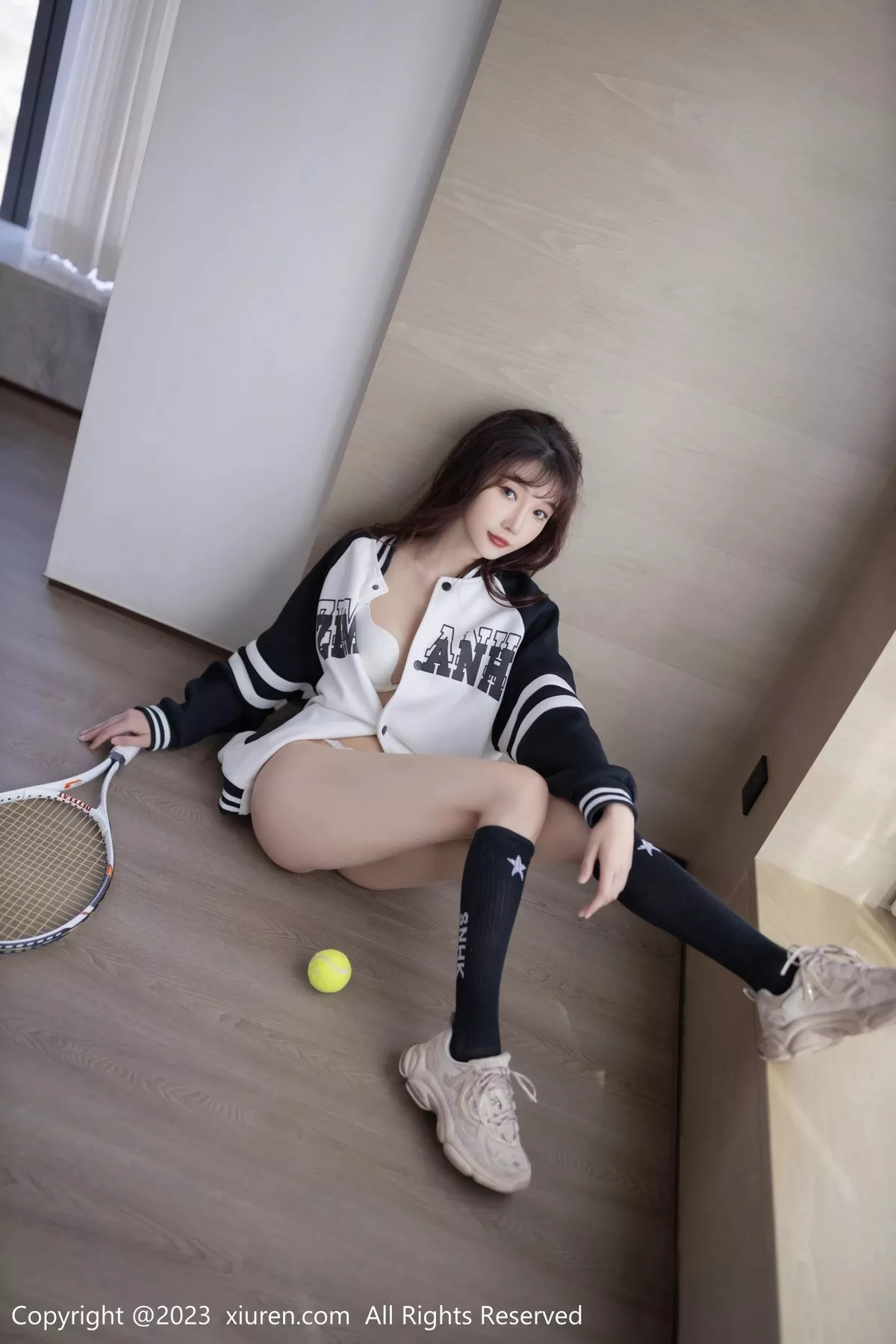 [XiuRen秀人网] 2023.06.08 No.6884 陆萱萱 网球美腿 [81P] NO.12