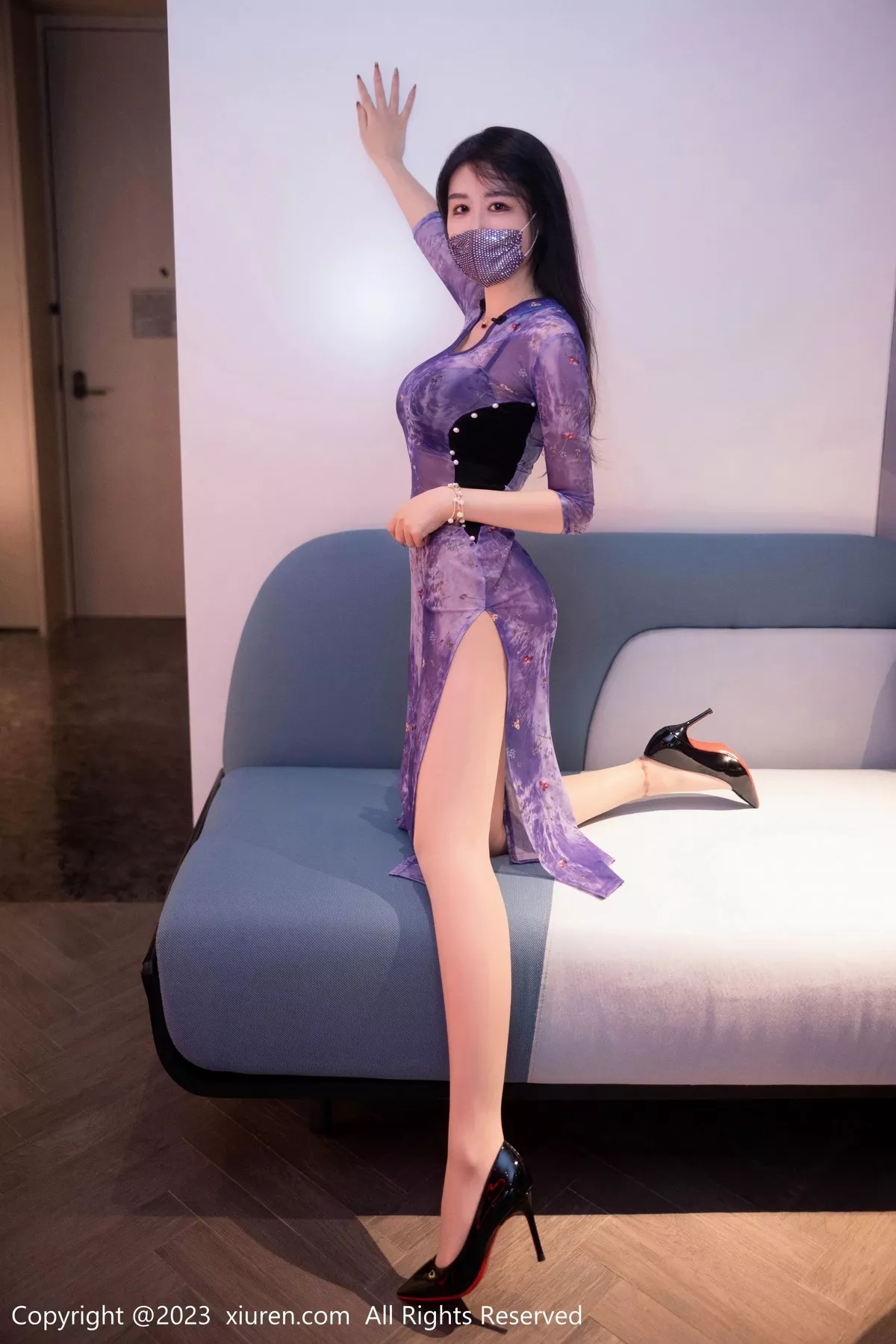 [XiuRen秀人网] 2023.06.08 No.6876 司柠 美腿长裙 [56P] NO.2