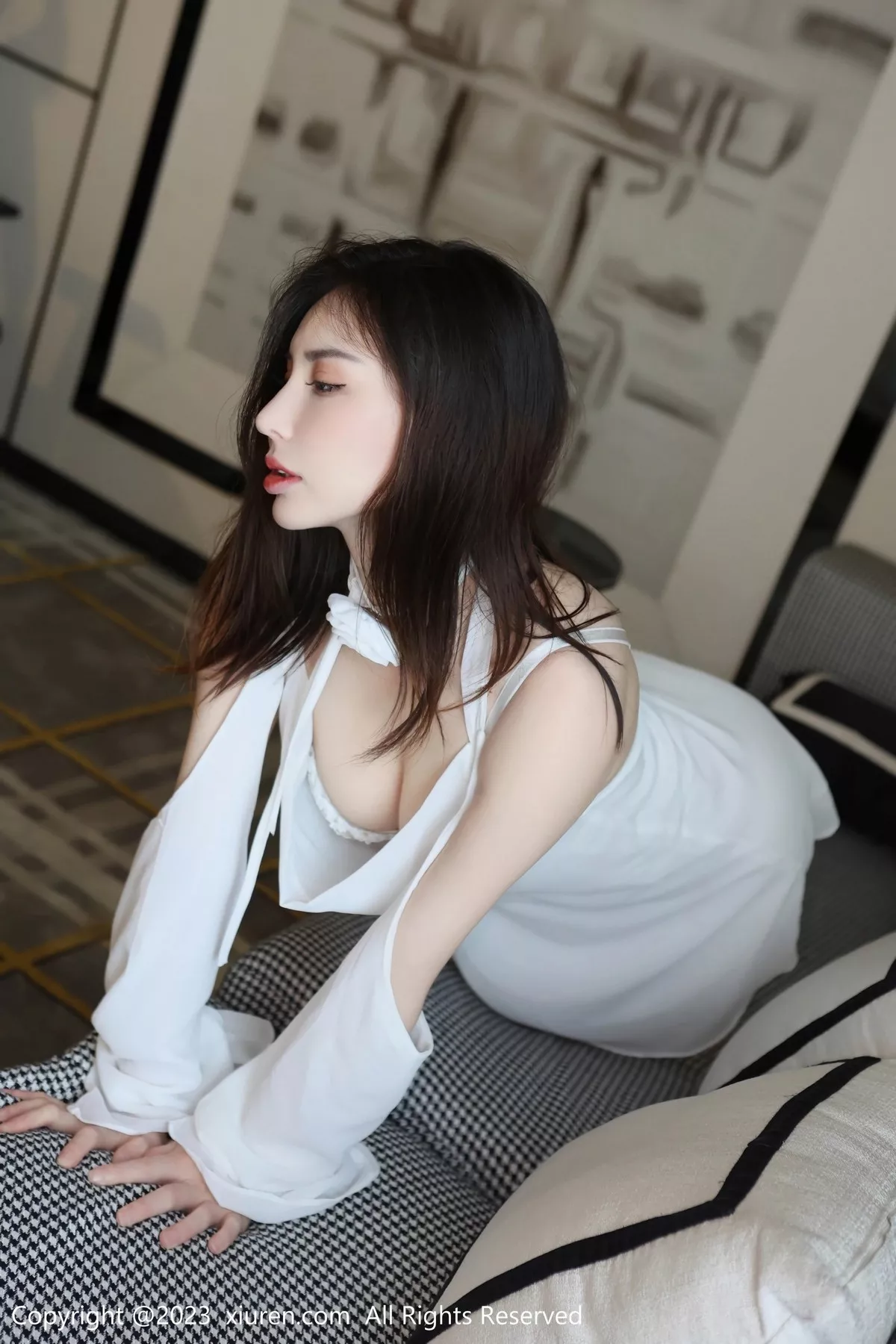 [XiuRen秀人网] 2023.06.08 No.6877 王曼柔 丰腴美腿 [70P] NO.7