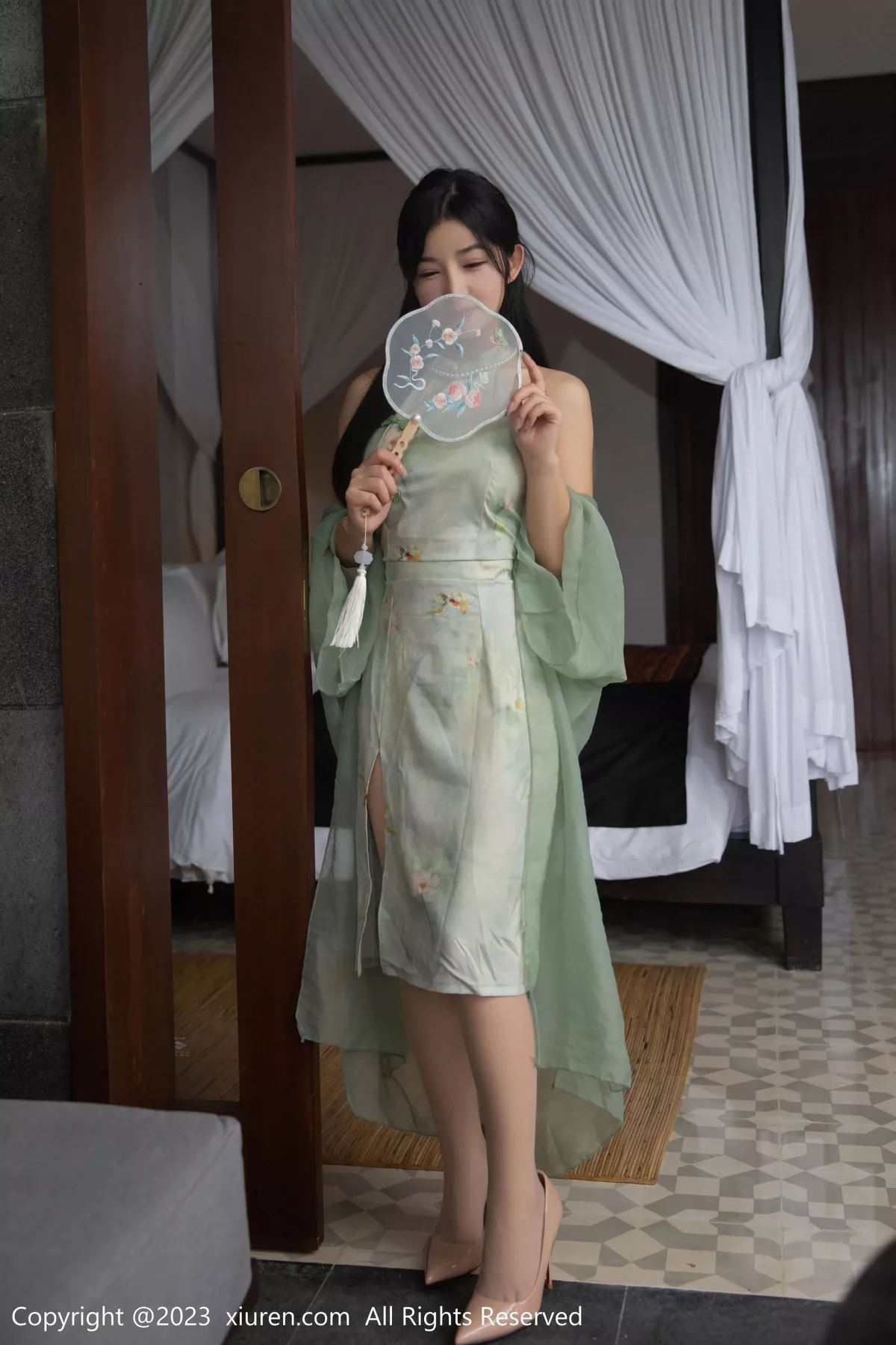 [XiuRen秀人网] 2023.06.08 No.6880 谭小灵 古装美腿 [80P] NO.3