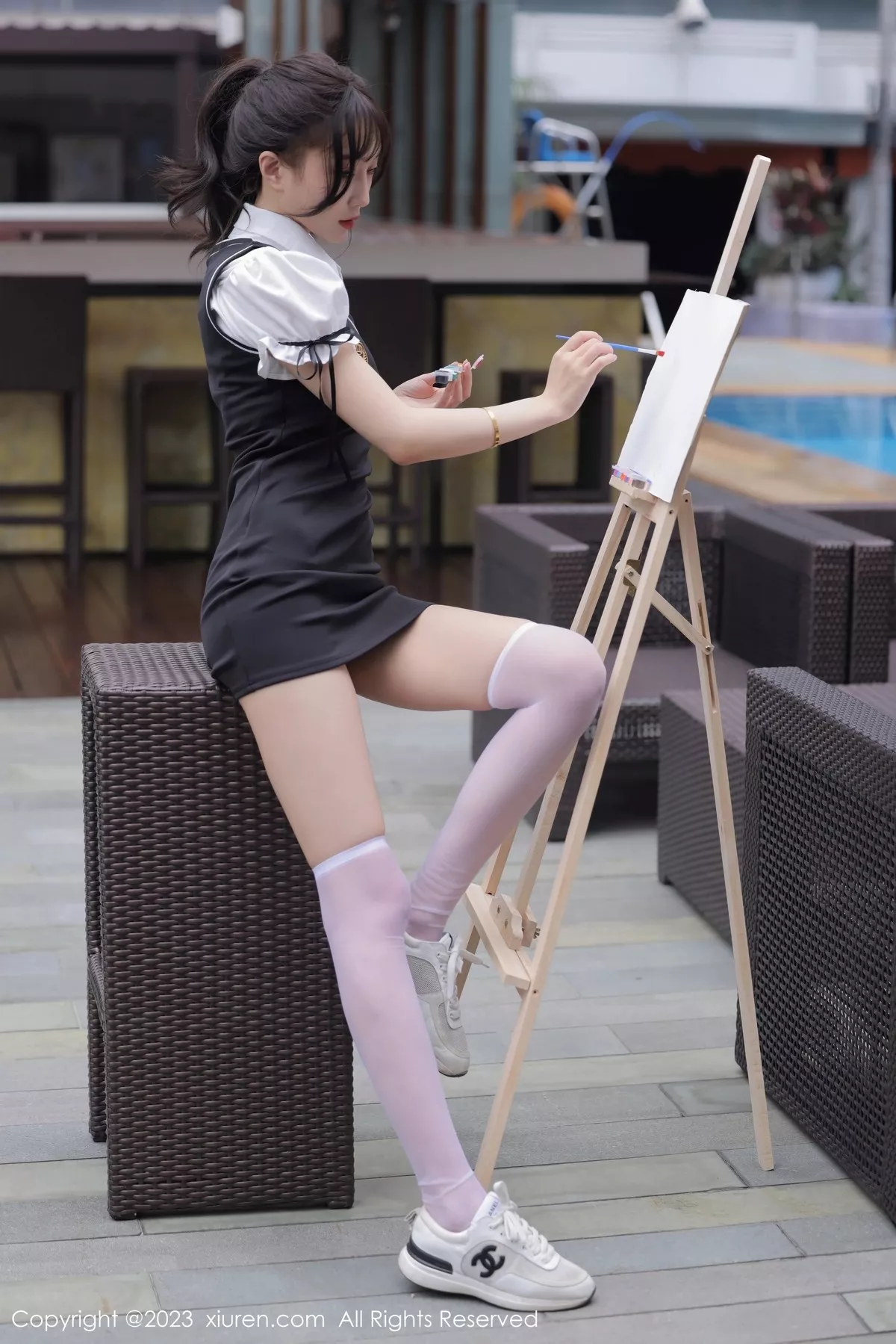 [XiuRen秀人网] 2023.06.09 No.6889 玥儿玥er 丝袜美腿 [72P] NO.5