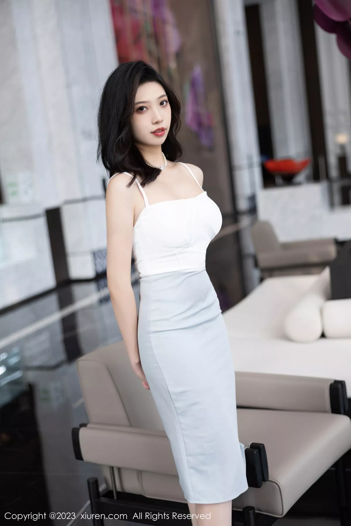 [XiuRen秀人网] 2023.06.12 No.6898 郑颖姗Bev 丝袜美腿 [82P] NO.2