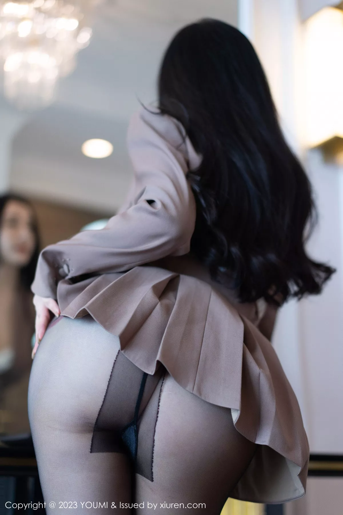 [YOUMI尤蜜荟] 2023.06.12 VOL.950 允爾 短裙美臀 [73P] NO.12