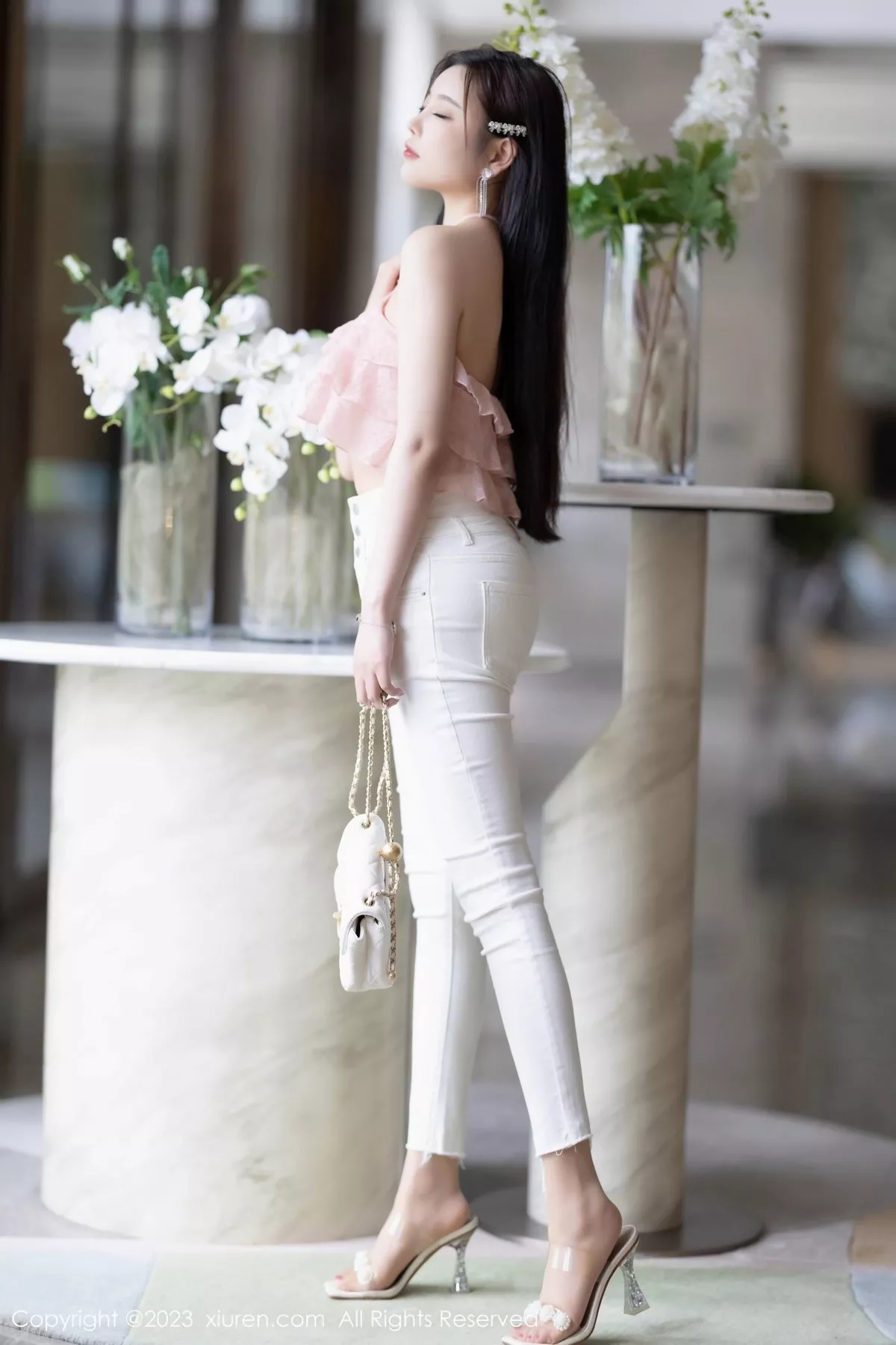 [XiuRen秀人网] 2023.06.13 No.6907 杨晨晨Yome 时尚美腿 [86P] NO.7