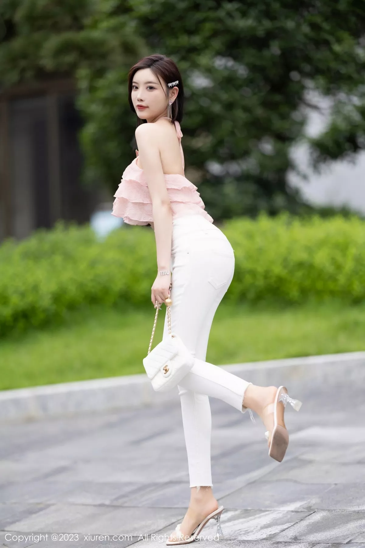 [XiuRen秀人网] 2023.06.13 No.6907 杨晨晨Yome 时尚美腿 [86P] NO.2