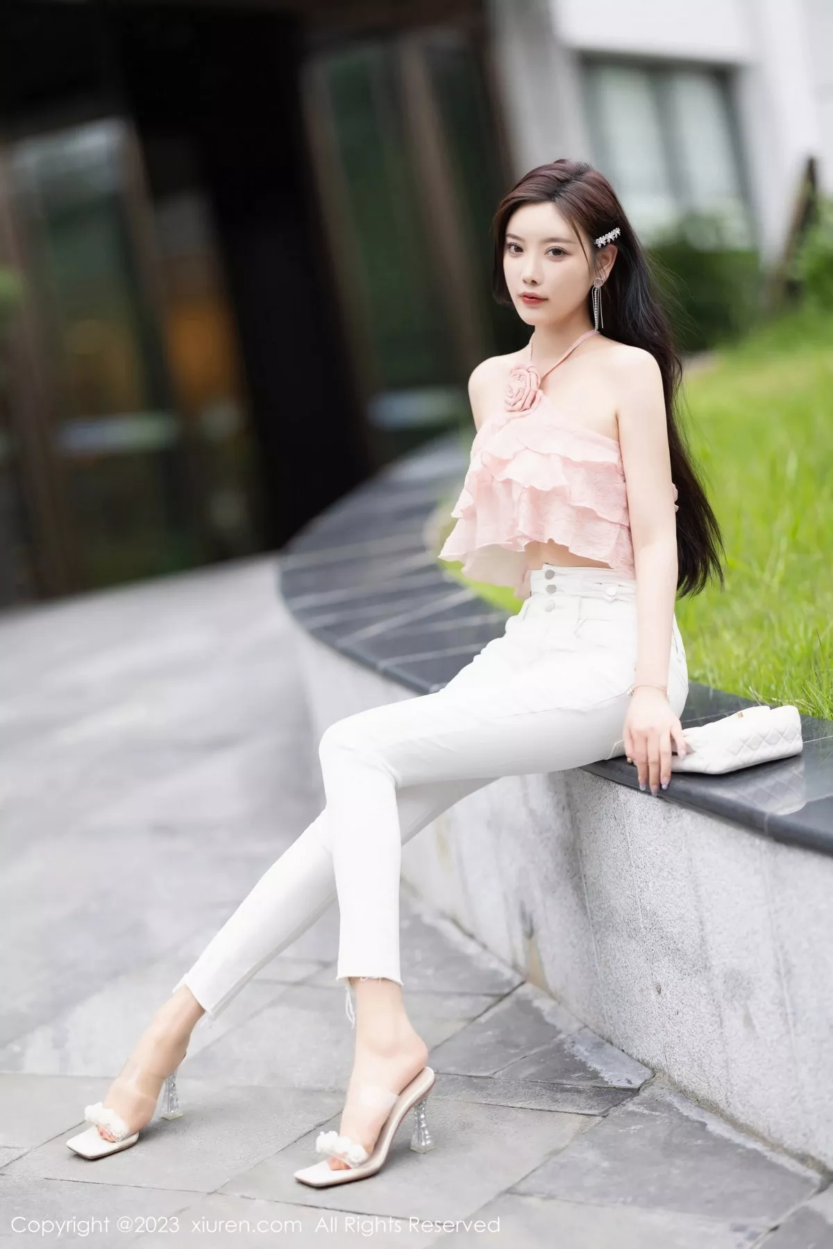 [XiuRen秀人网] 2023.06.13 No.6907 杨晨晨Yome 时尚美腿 [86P] NO.5