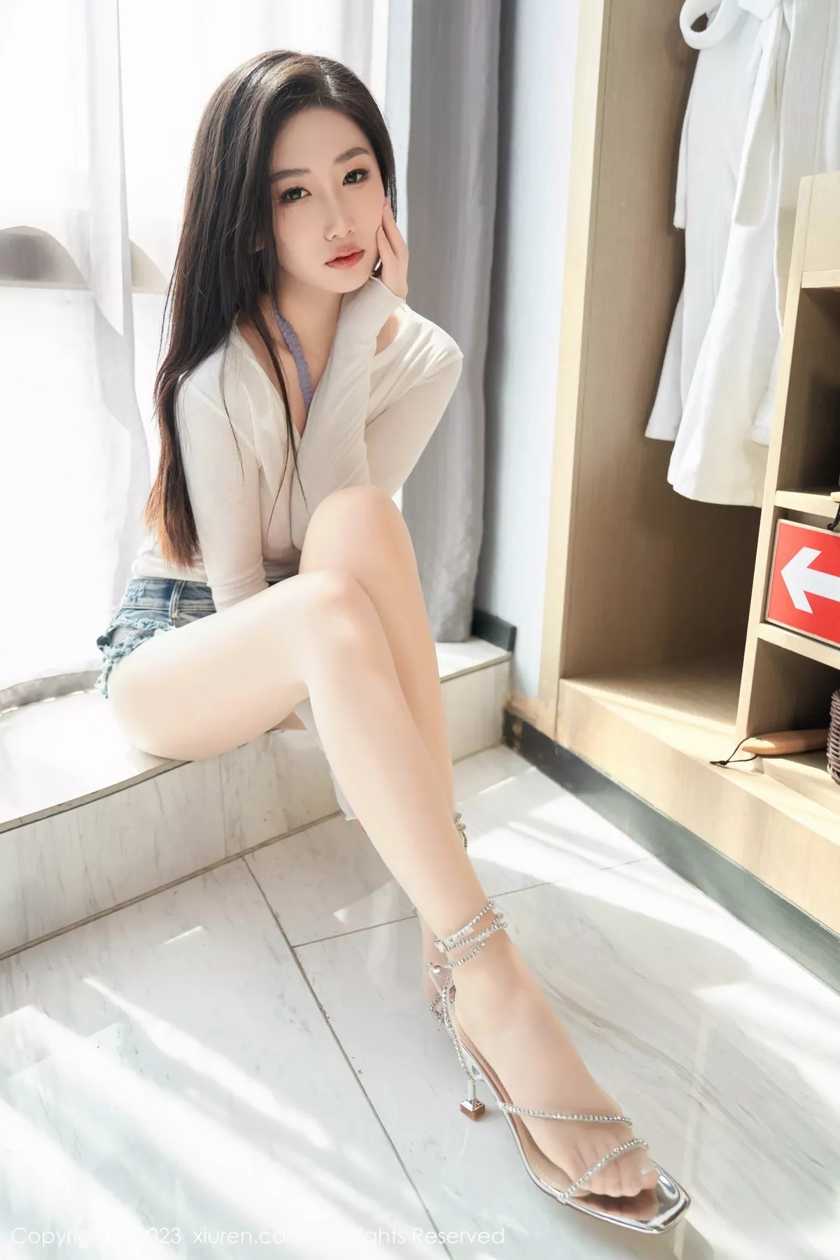 [XiuRen秀人网] 2023.06.14 No.6911 沈青黛 清纯美腿 [91P] NO.7