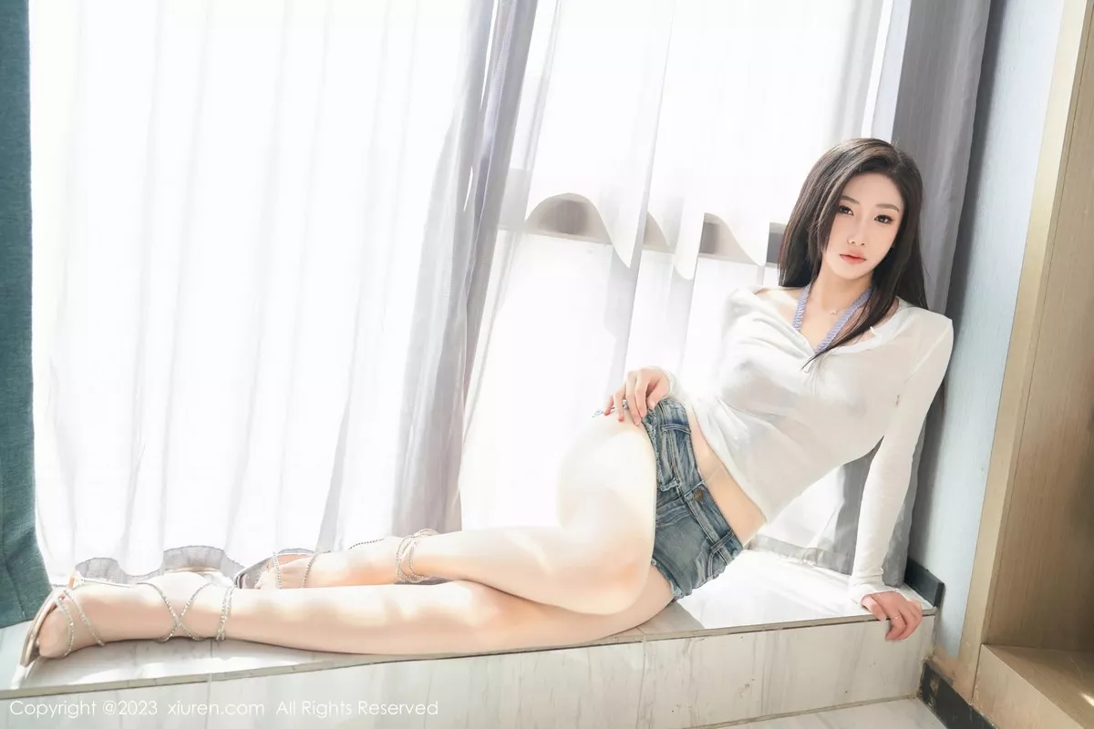 [XiuRen秀人网] 2023.06.14 No.6911 沈青黛 清纯美腿 [91P] NO.8