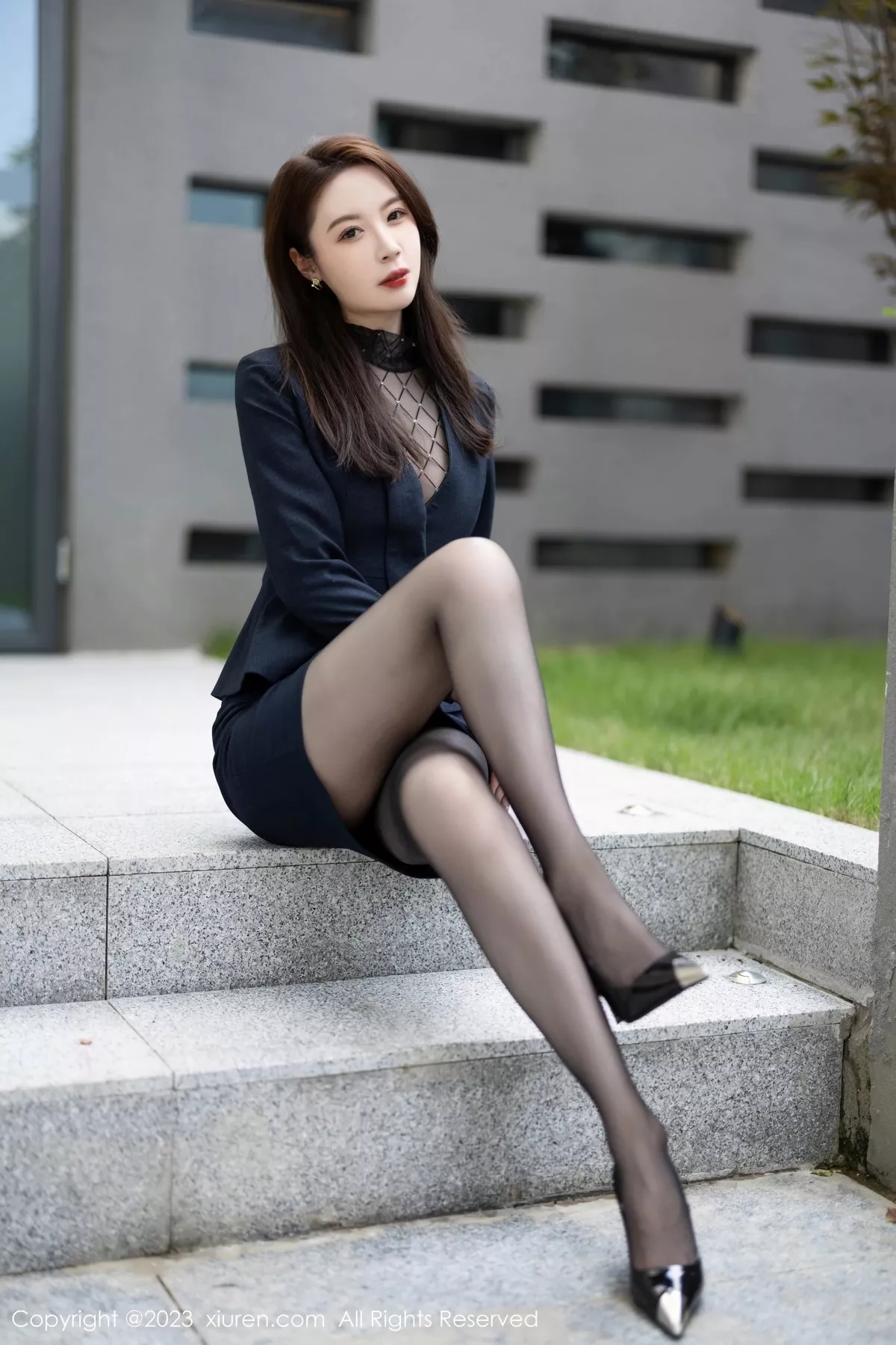 [XiuRen秀人网] 2023.06.14 No.6914 梦心玥 黑丝美腿 [89P] NO.12