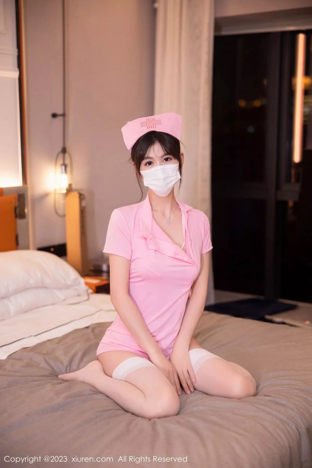 [XiuRen秀人网] 2023.06.14 No.6910 李雅柔182CM 护士服美腿 [60P] NO.4