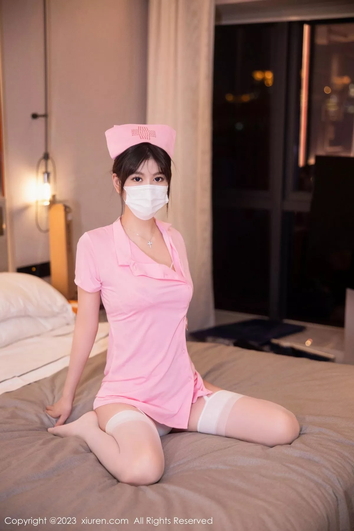 [XiuRen秀人网] 2023.06.14 No.6910 李雅柔182CM 护士服美腿 [60P] NO.5