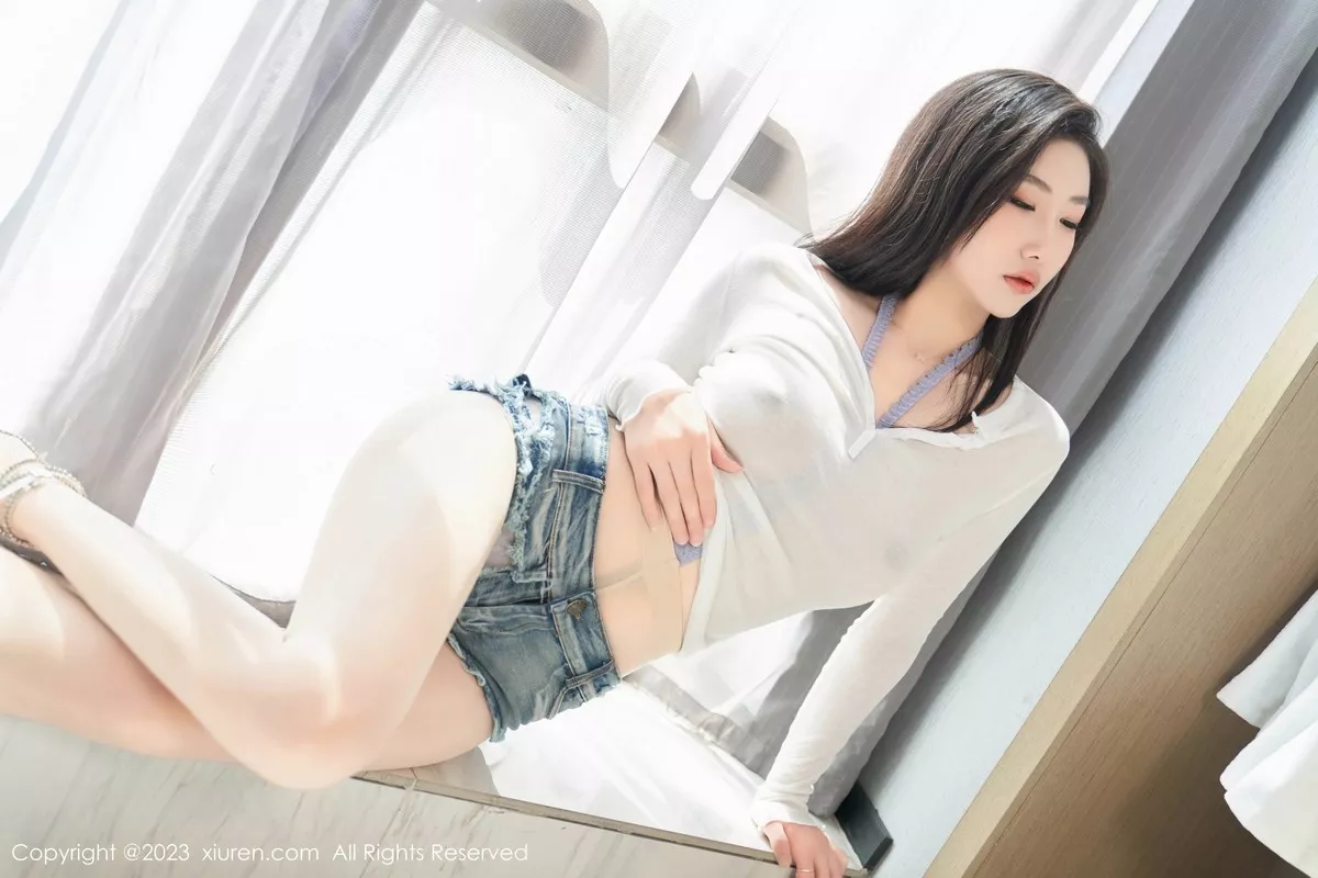 [XiuRen秀人网] 2023.06.14 No.6911 沈青黛 清纯美腿 [91P] NO.11