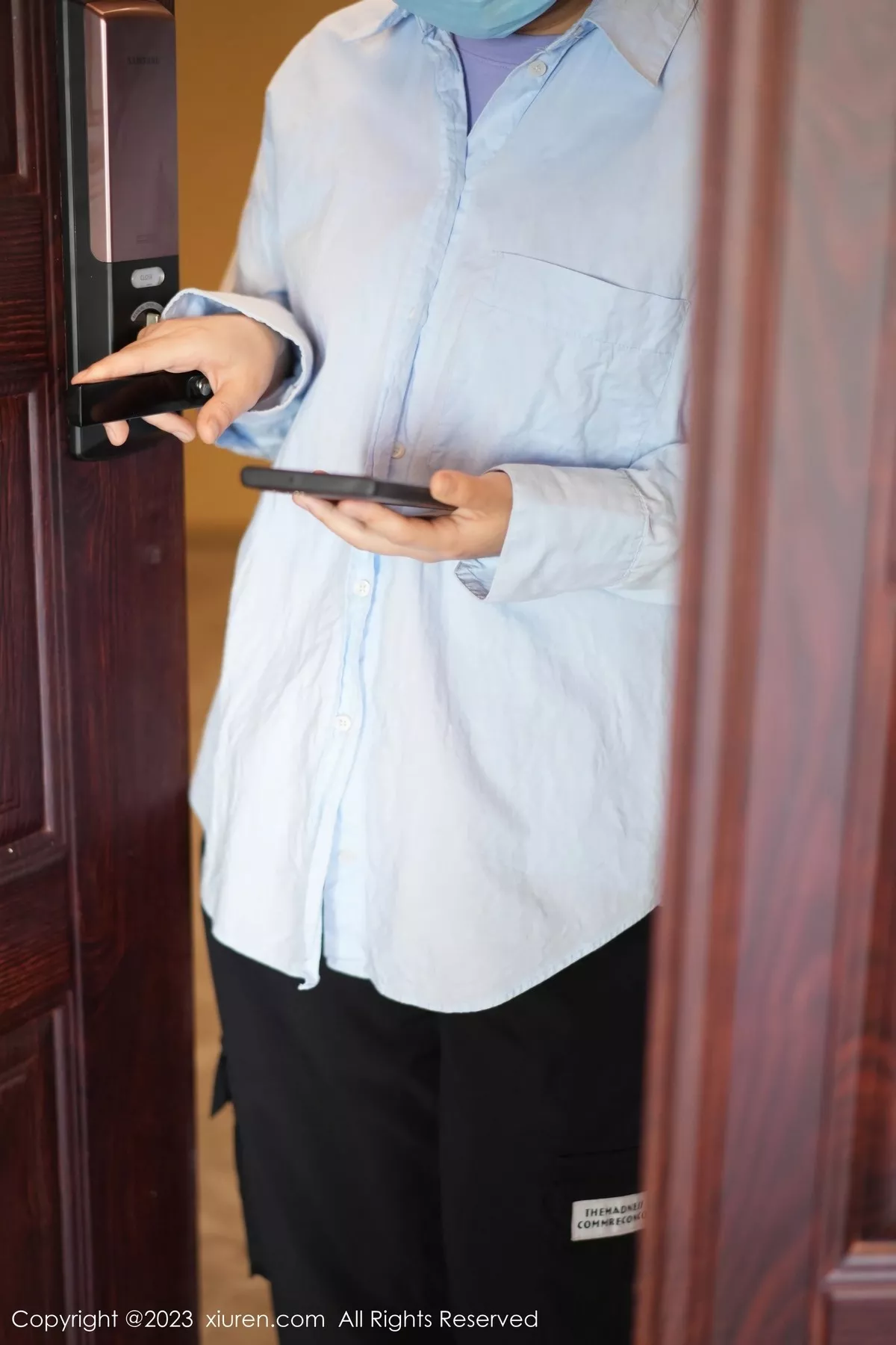 [XiuRen秀人网] 2023.06.15 No.6922 laura阿姣 美腿丝袜 [77P] NO.8