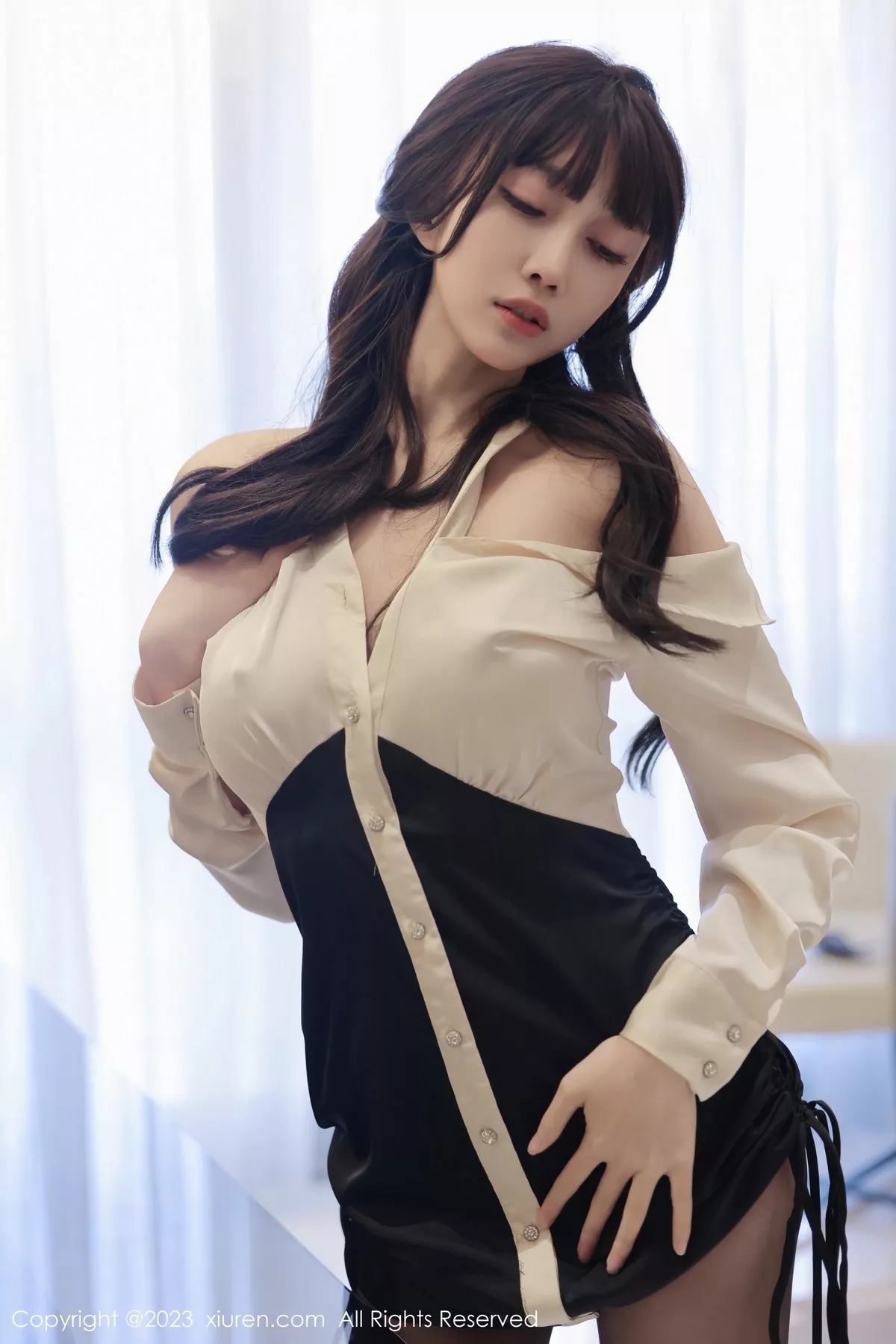 [XiuRen秀人网] 2023.06.16 No.6929 玥儿玥er 黑丝美腿 [68P] NO.10