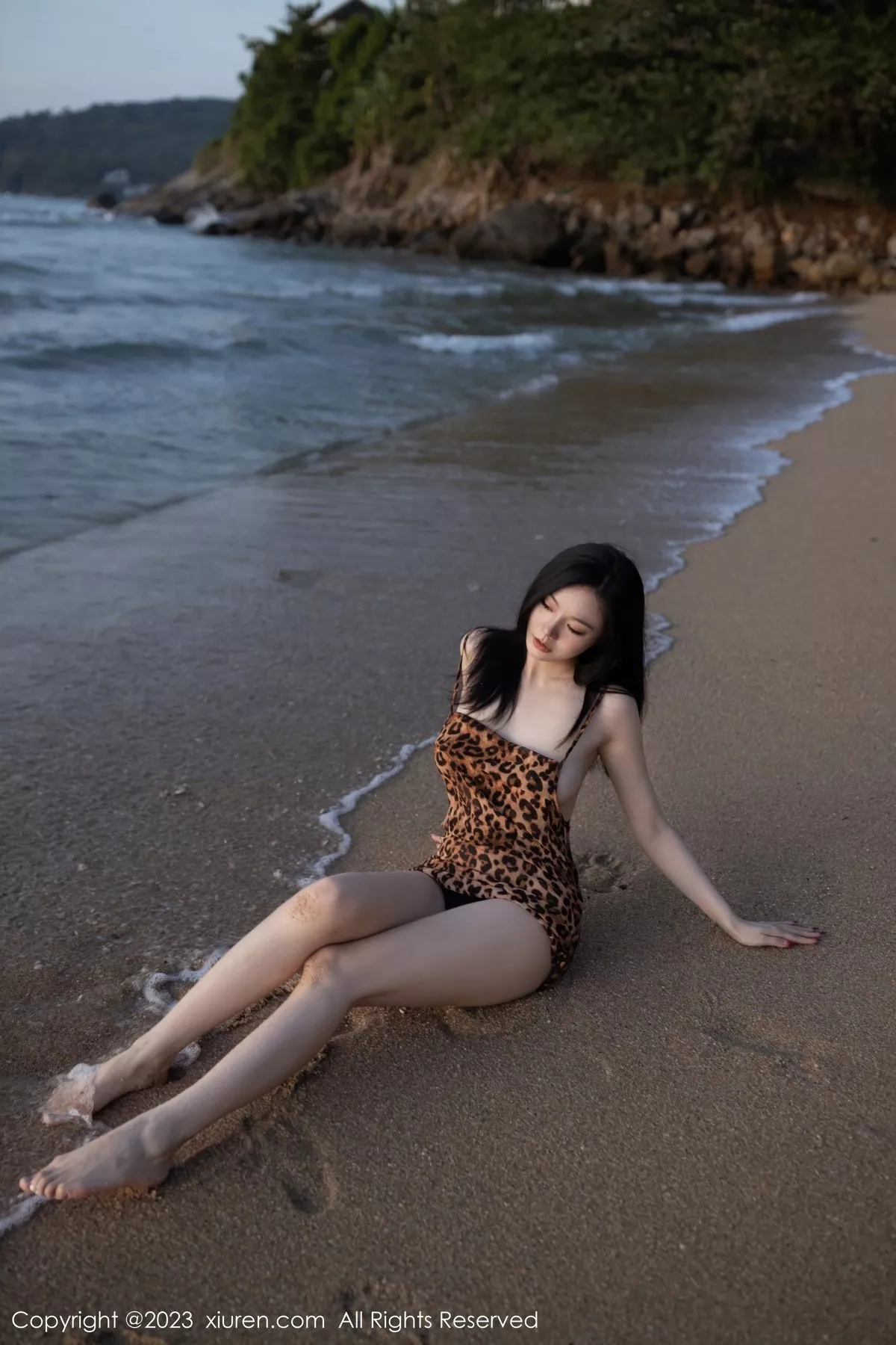 [XiuRen秀人网] 2023.05.23 No.6787 安然anran 豹纹美腿 [81P] NO.10